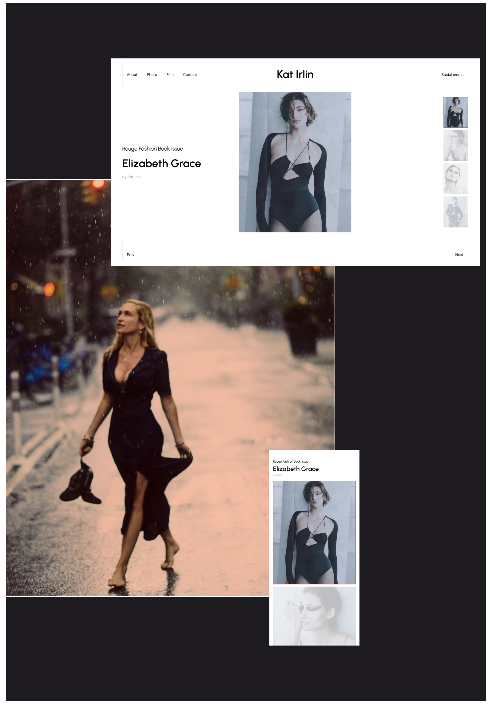 Kat Irlin | Website — Изображение №7 — Интерфейсы, Анимация на Dprofile