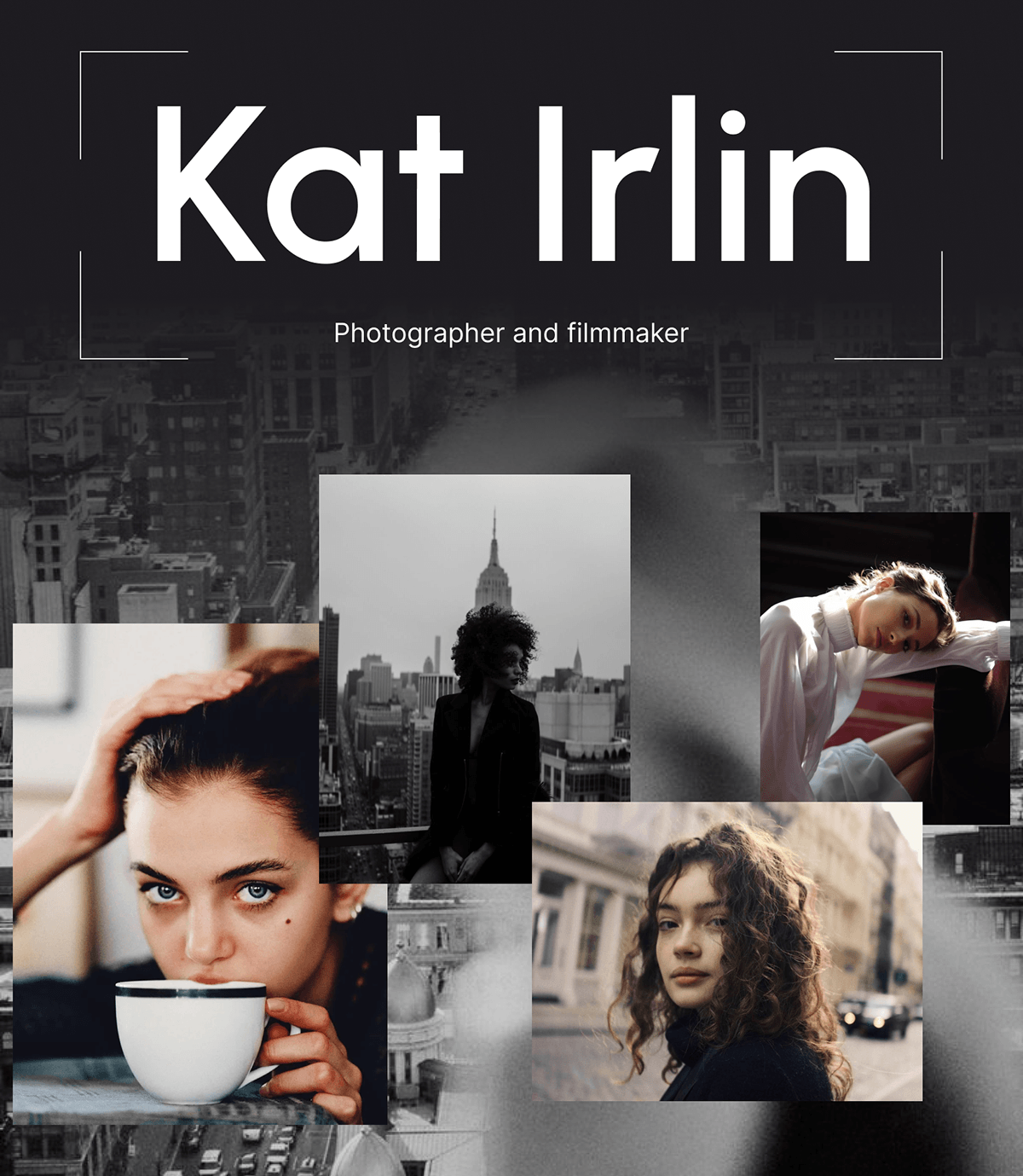 Kat Irlin | Website — Изображение №1 — Интерфейсы, Анимация на Dprofile