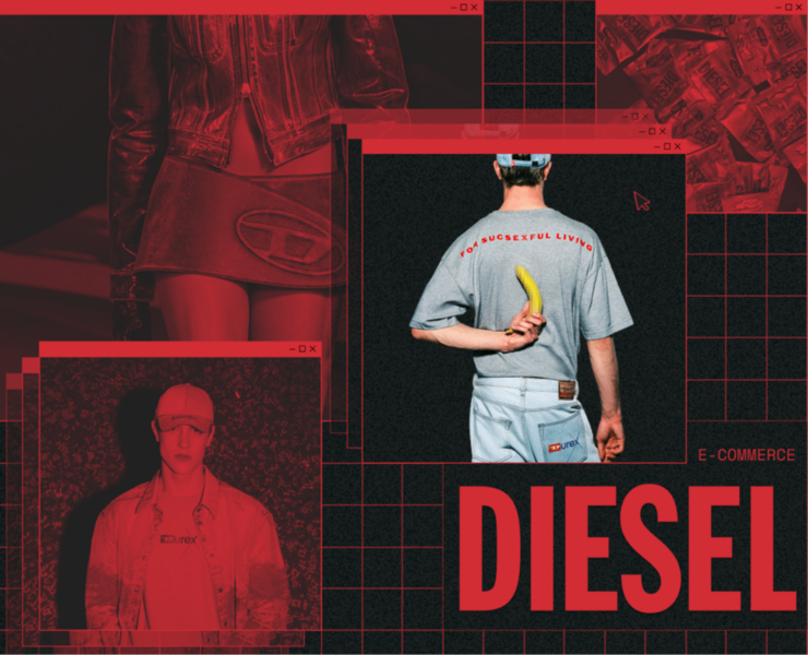 DIESEL | E-commerce — Интерфейсы на Dprofile