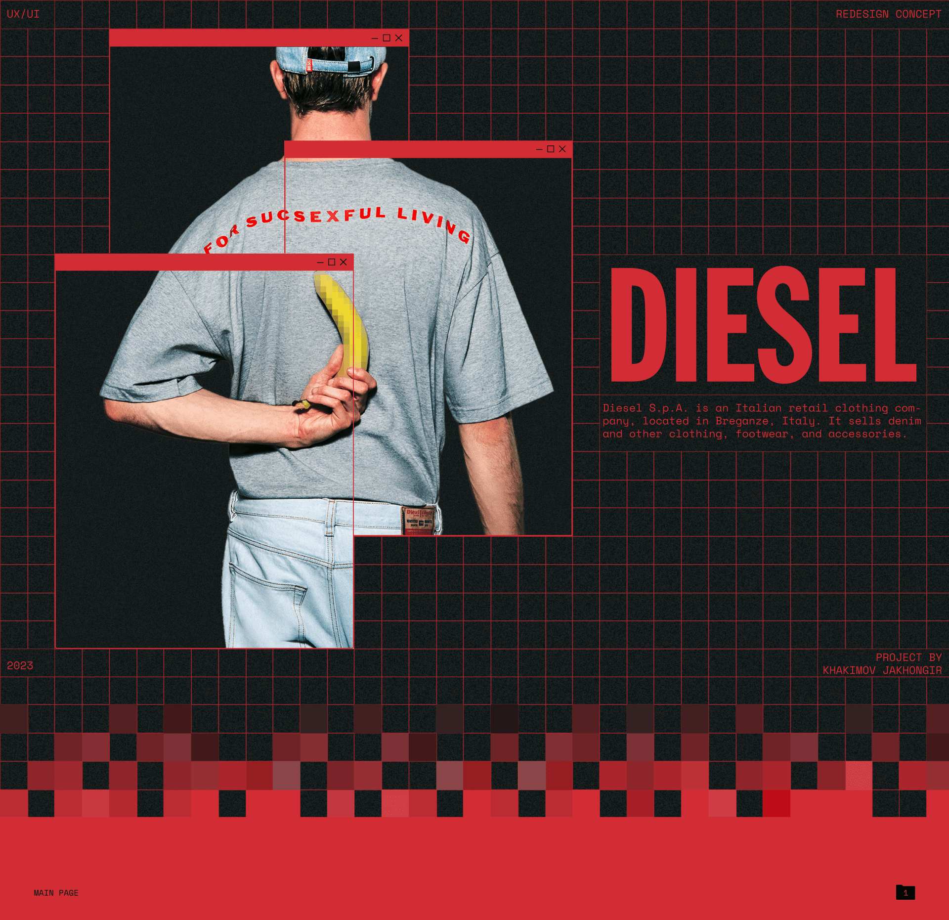DIESEL | E-commerce — Изображение №1 — Интерфейсы на Dprofile