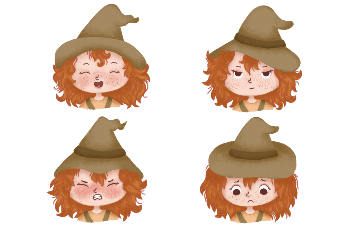 Children's book illustration / Little forest witch — Изображение №2 — Иллюстрация на Dprofile