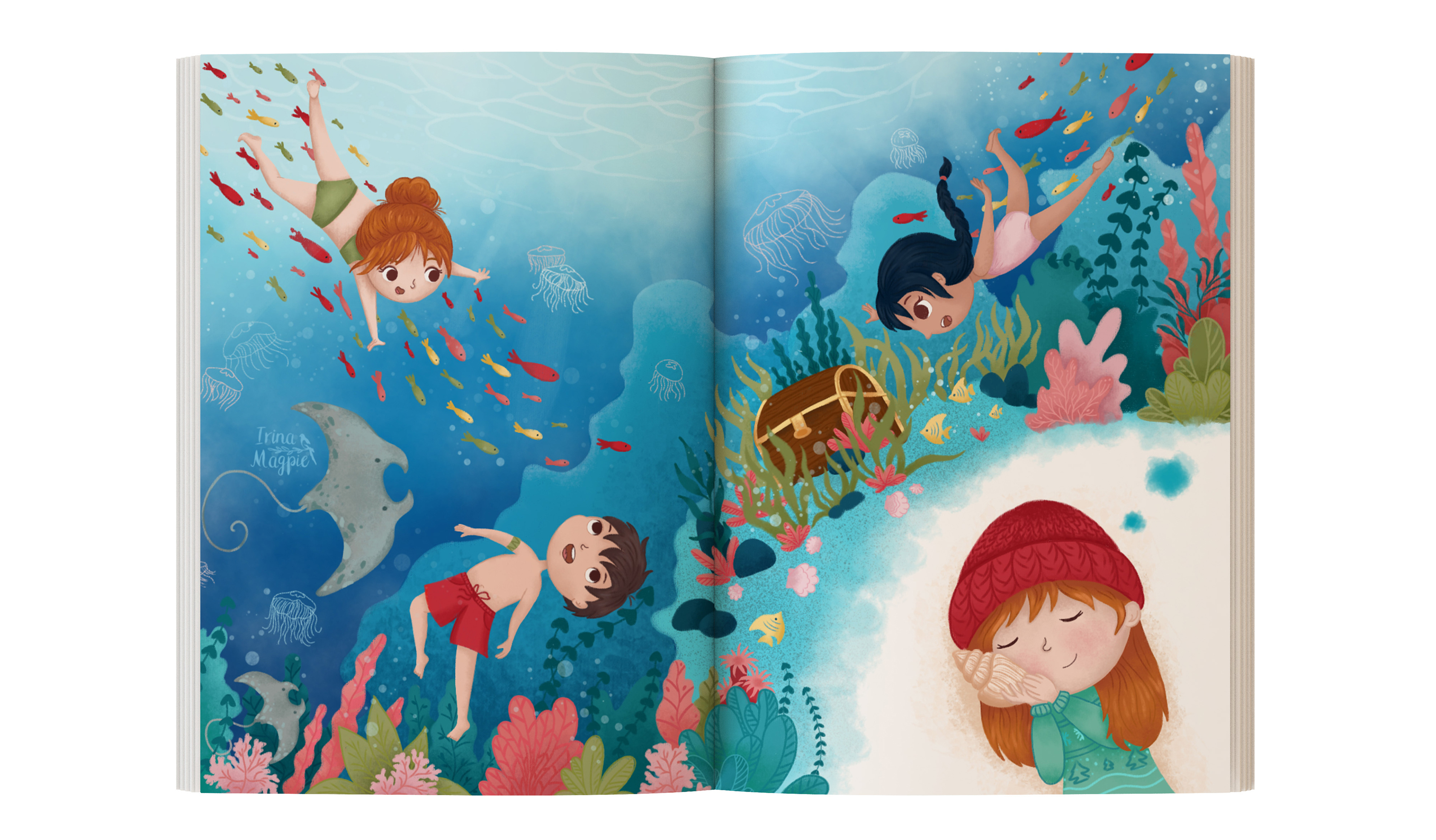 Children's book illustration / Summer memories — Изображение №8 — Иллюстрация на Dprofile