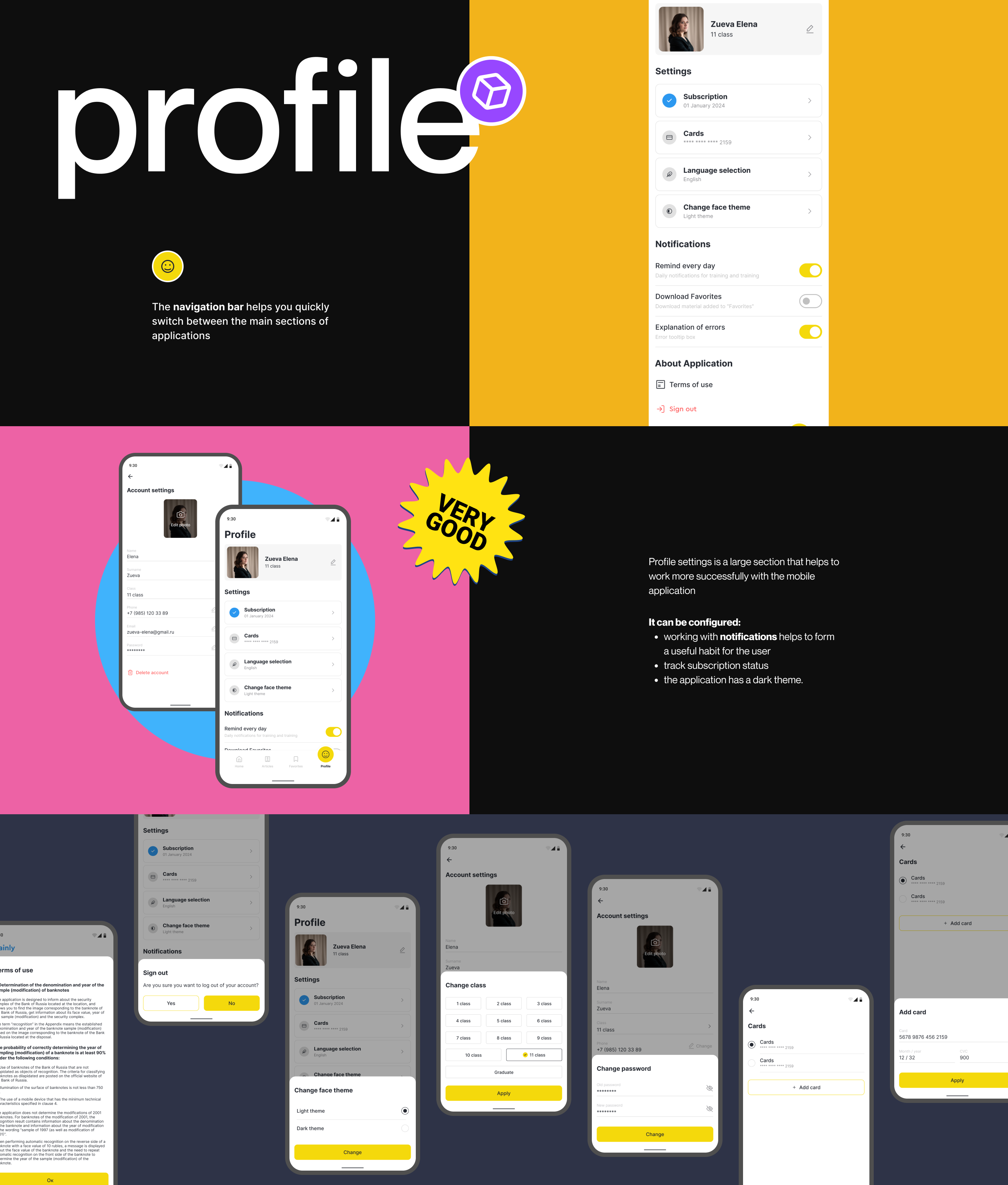 Education app — Trainly — Изображение №17 — Интерфейсы, Брендинг на Dprofile