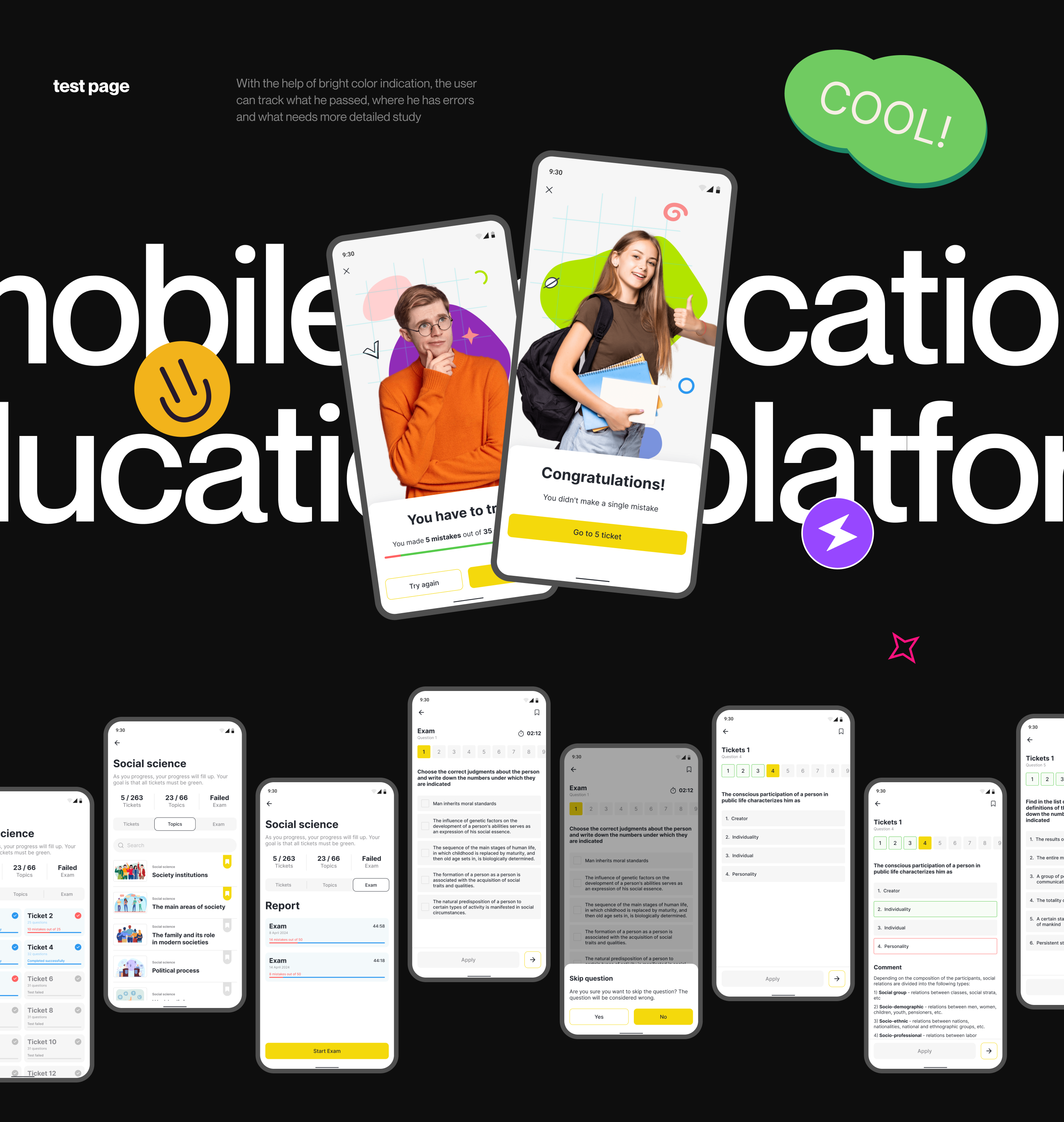 Education app — Trainly — Изображение №13 — Интерфейсы, Брендинг на Dprofile