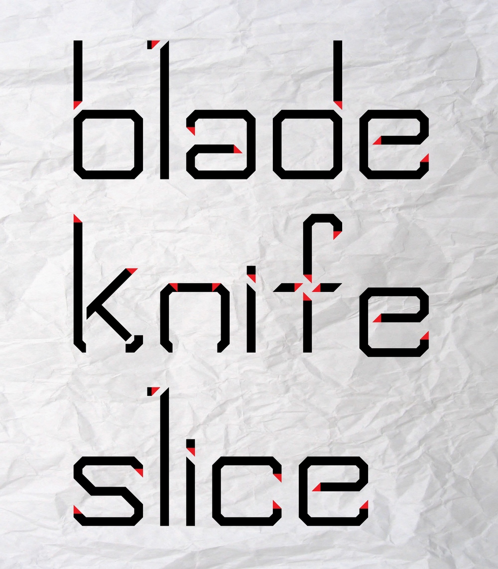 Typeface - Cut Piece — Изображение №4 — Графика на Dprofile