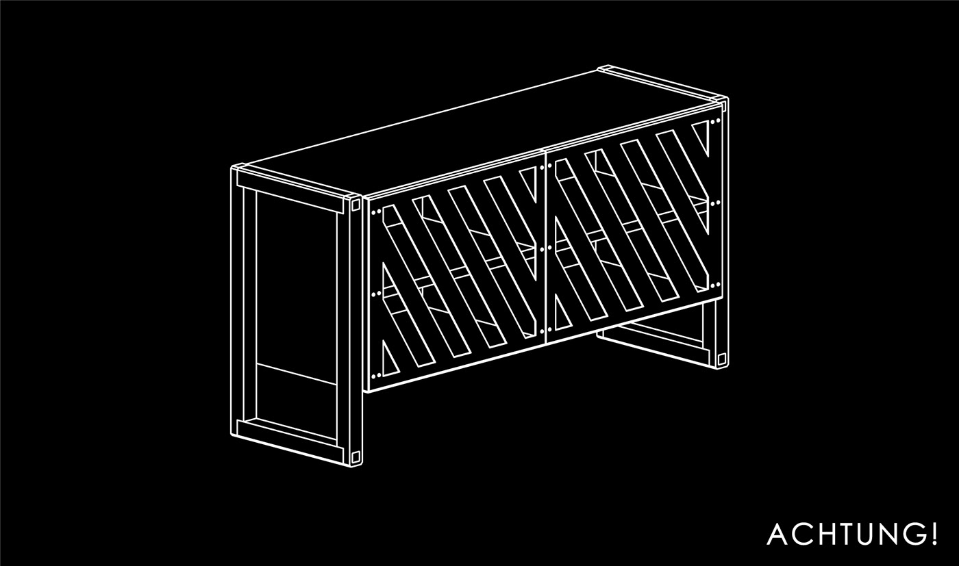 Комод [ ACHTUNG! ] — Изображение №1 — Брендинг, Маркетинг на Dprofile