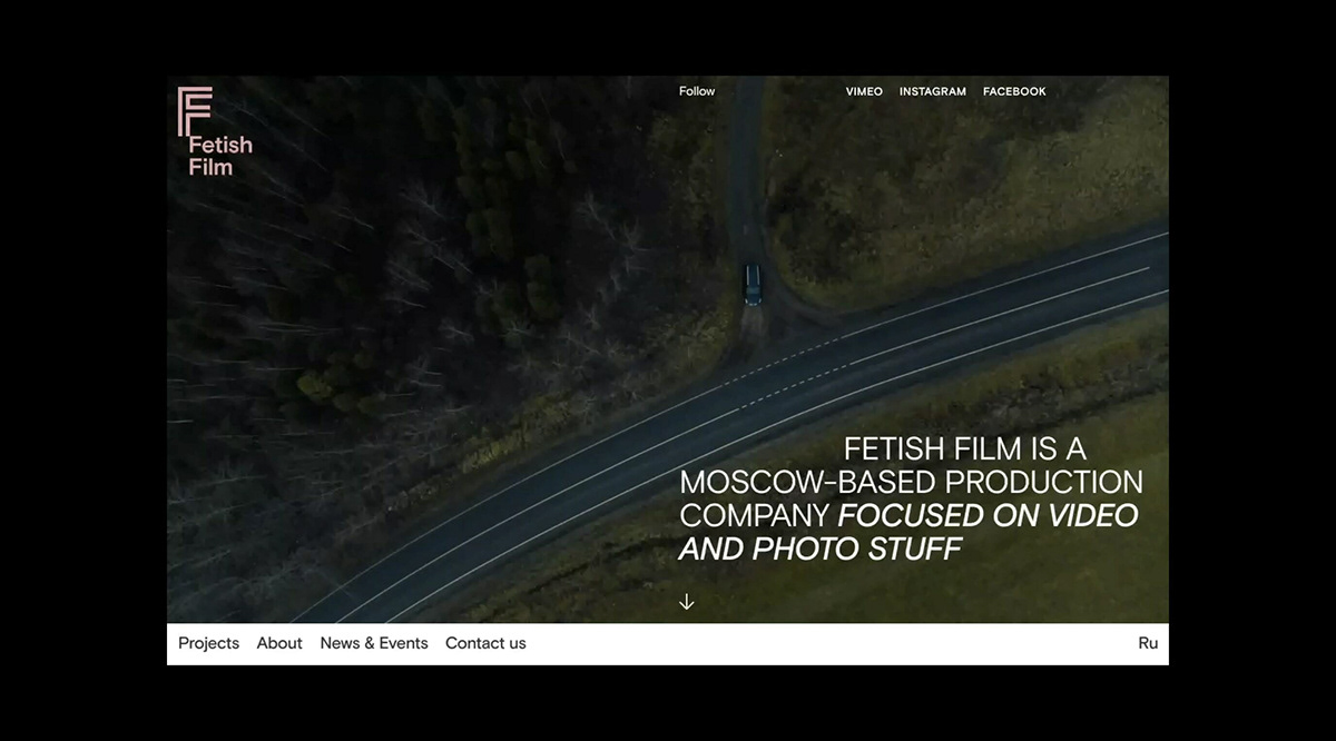 Fetish Film — Изображение №6 — Интерфейсы, Брендинг на Dprofile