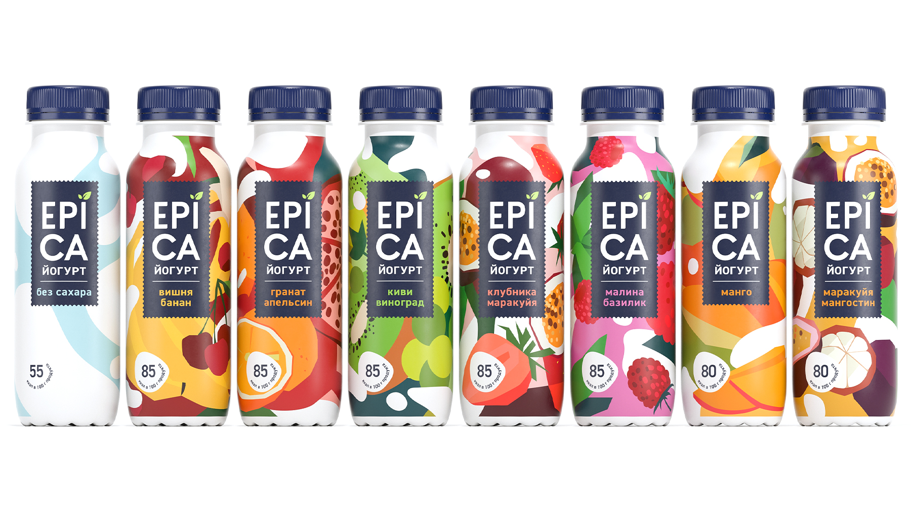EPICA Yogurt Packaging — Изображение №2 — Брендинг, Графика на Dprofile
