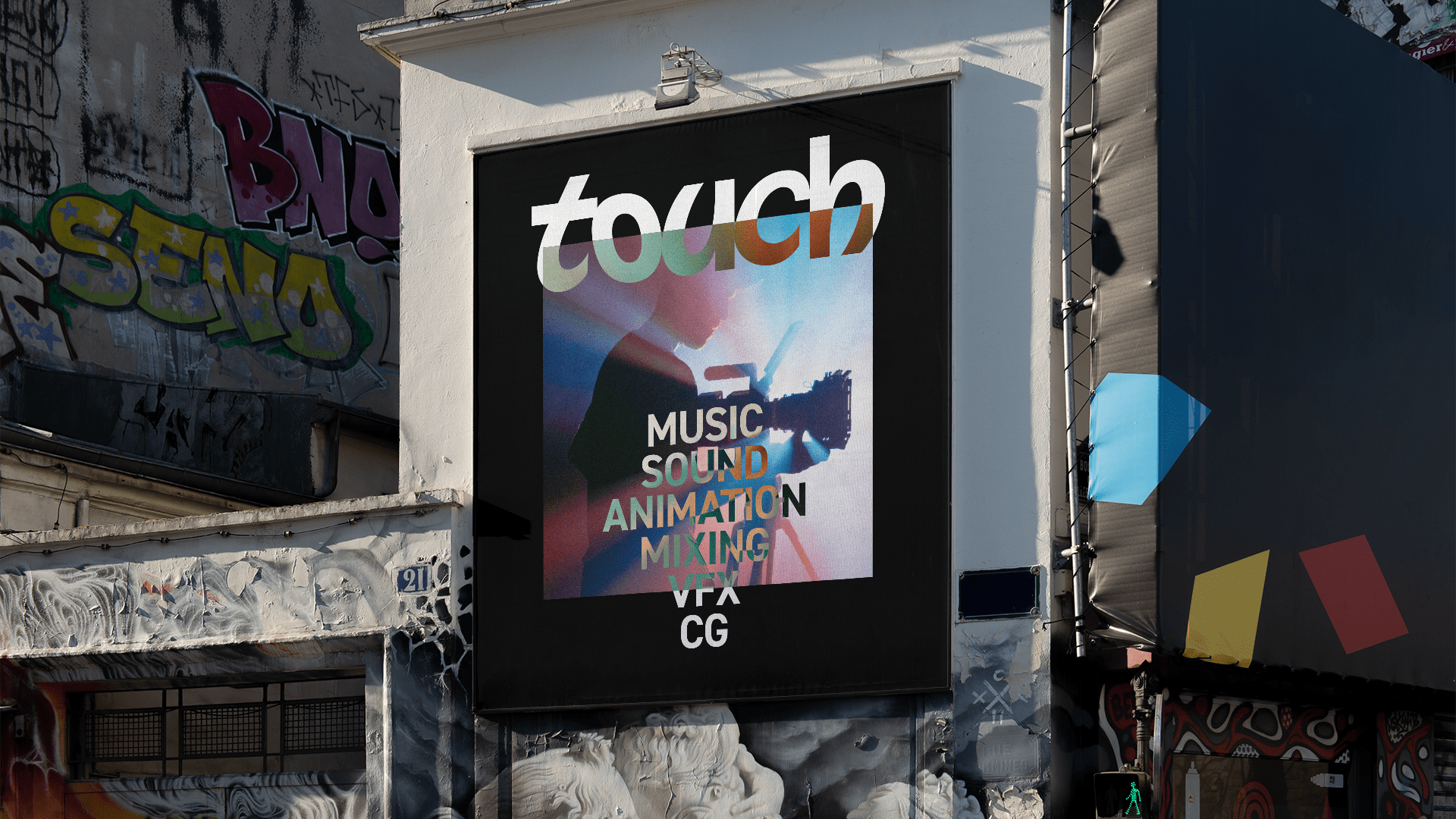 Touch Post Production House Identity — Изображение №6 — Брендинг на Dprofile