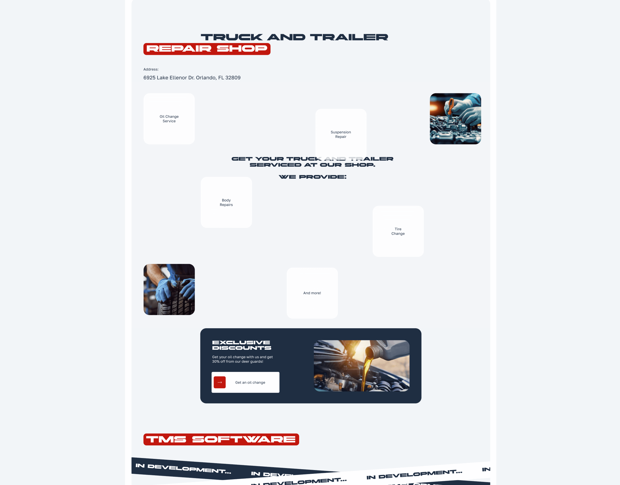 Website for a transport company — Изображение №7 — Интерфейсы на Dprofile