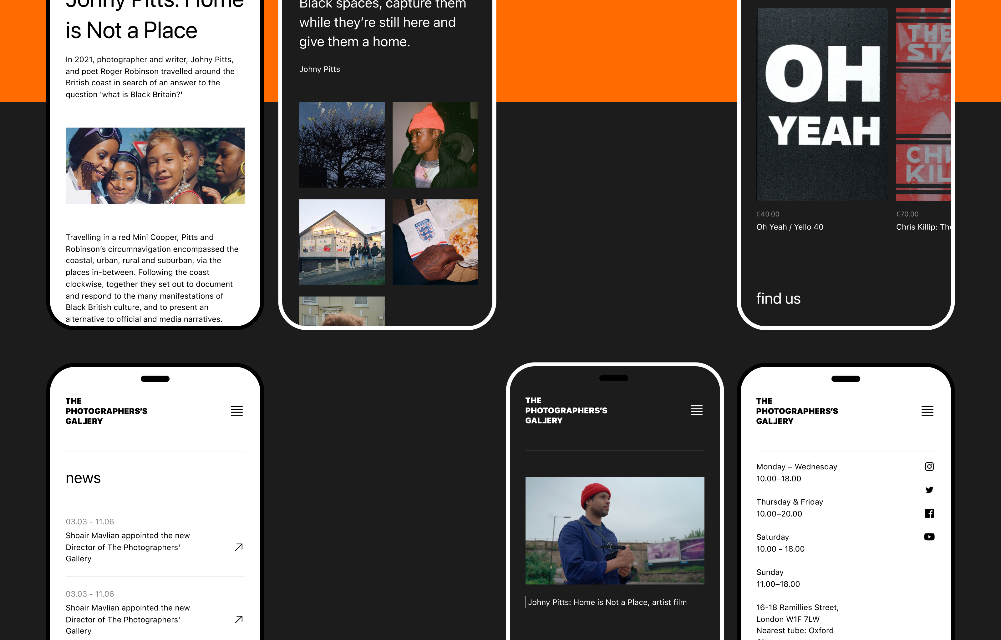 The photographer's gallery — Изображение №5 — Интерфейсы на Dprofile