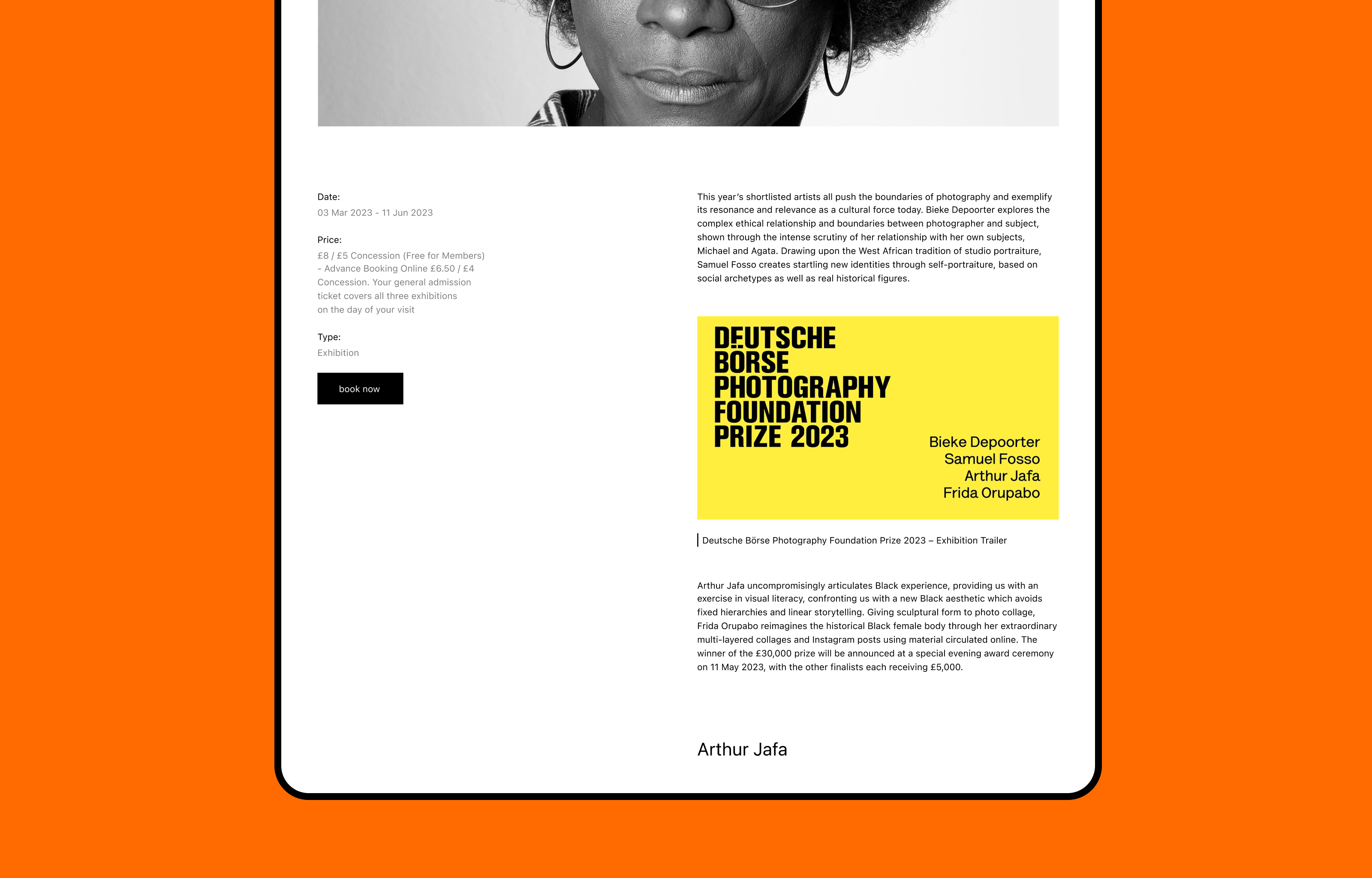 The photographer's gallery — Изображение №7 — Интерфейсы на Dprofile