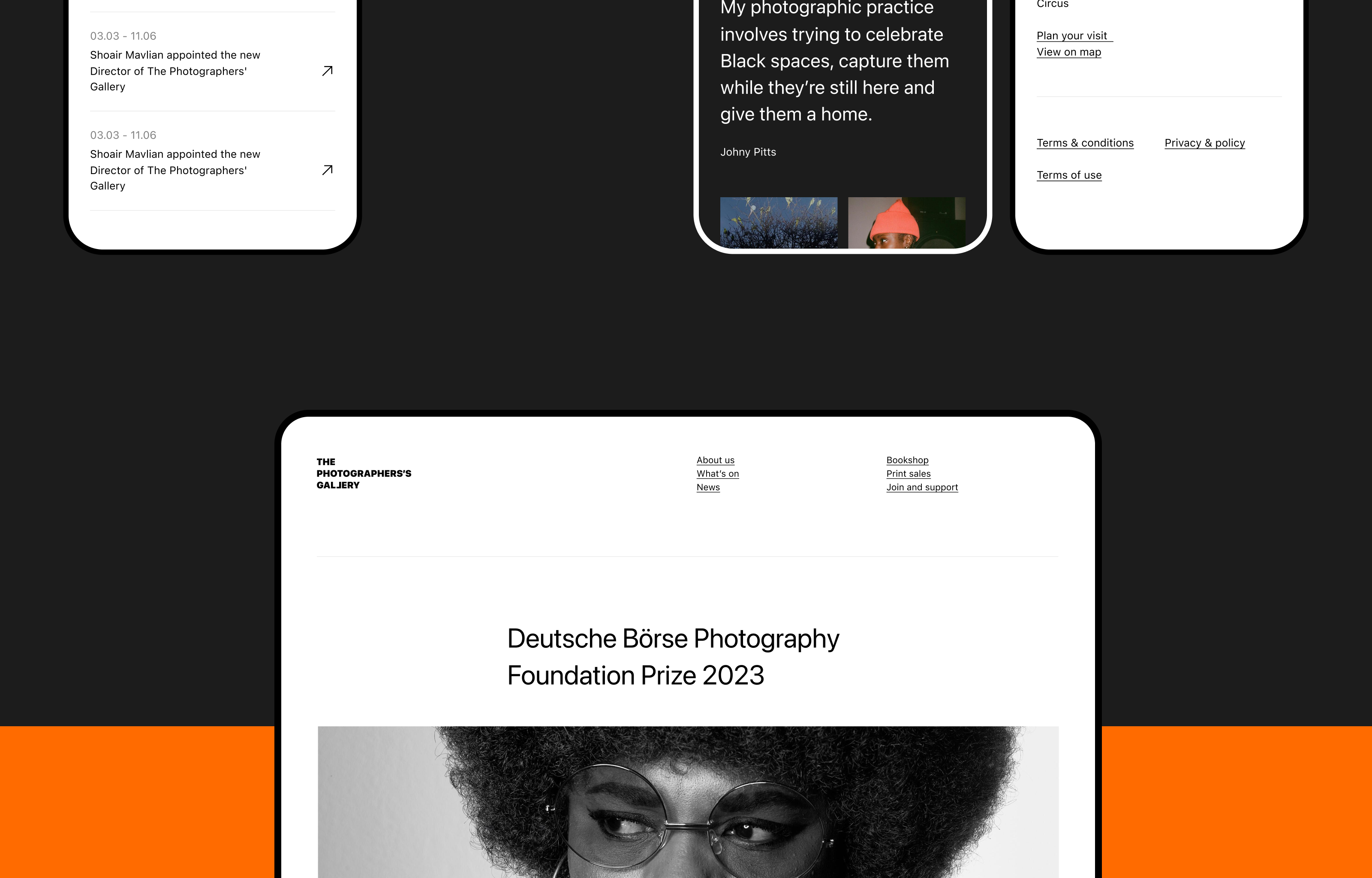 The photographer's gallery — Изображение №6 — Интерфейсы на Dprofile