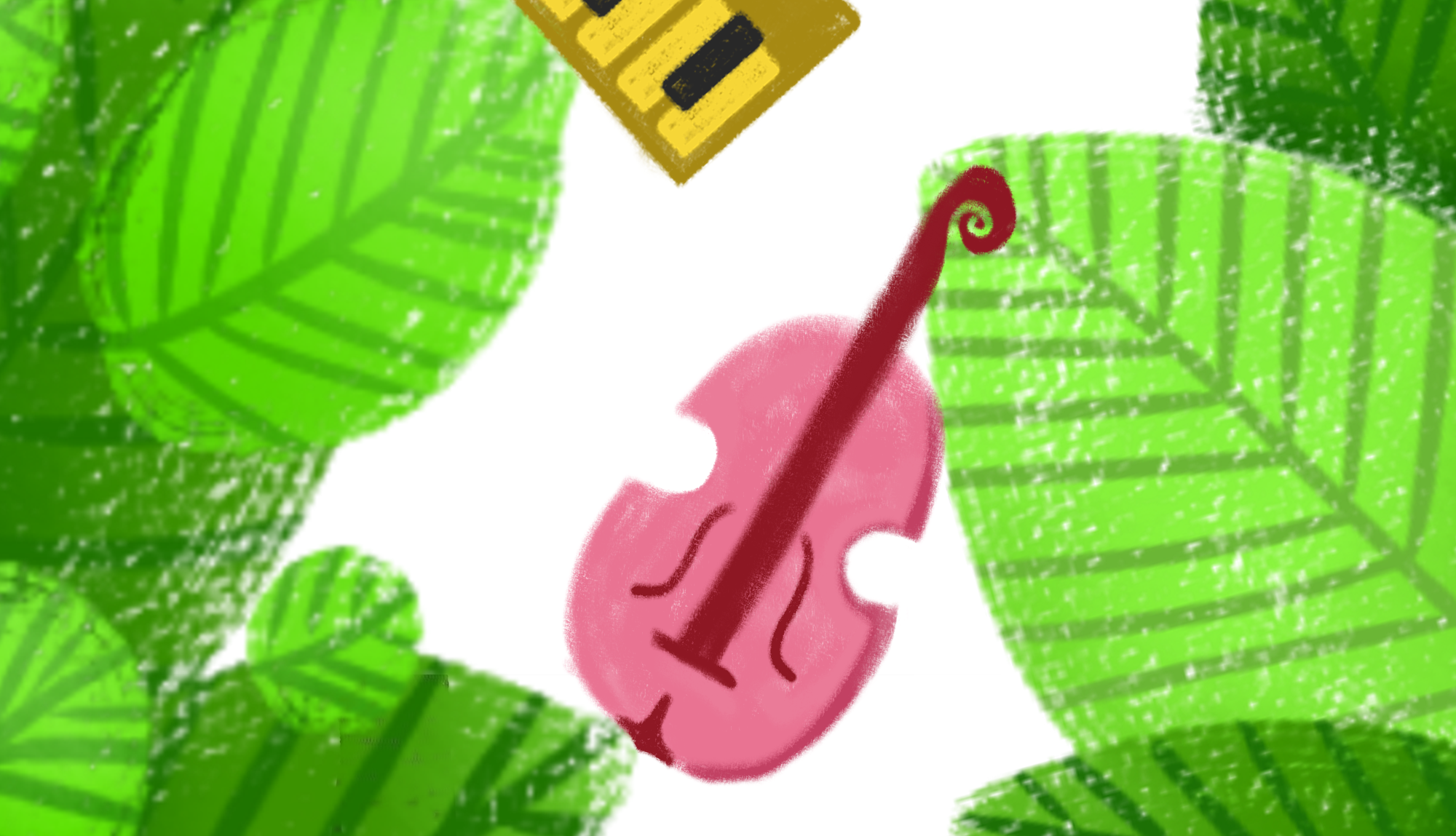 Monkeys for music store — Изображение №8 — Иллюстрация на Dprofile