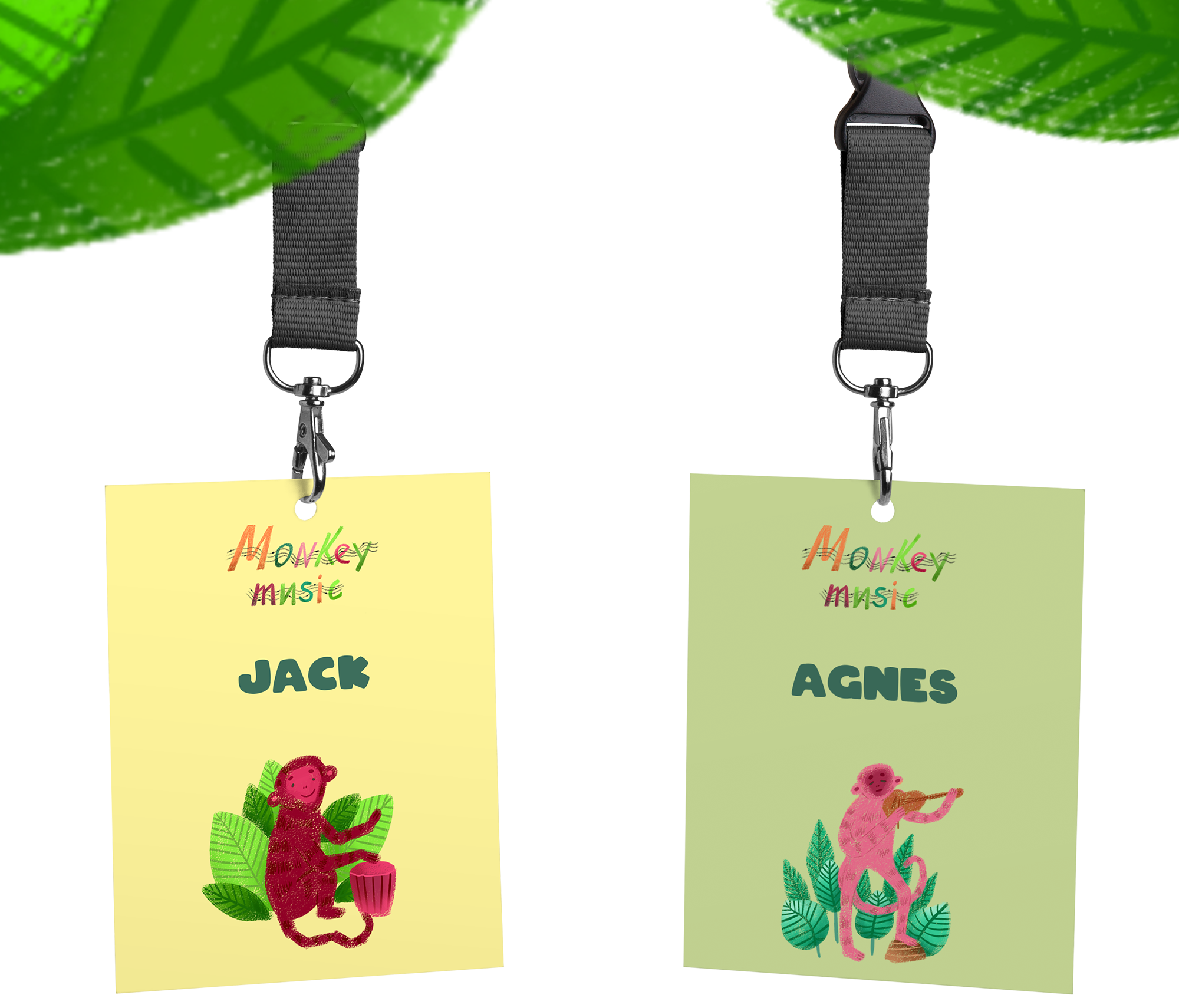 Monkeys for music store — Изображение №9 — Иллюстрация на Dprofile