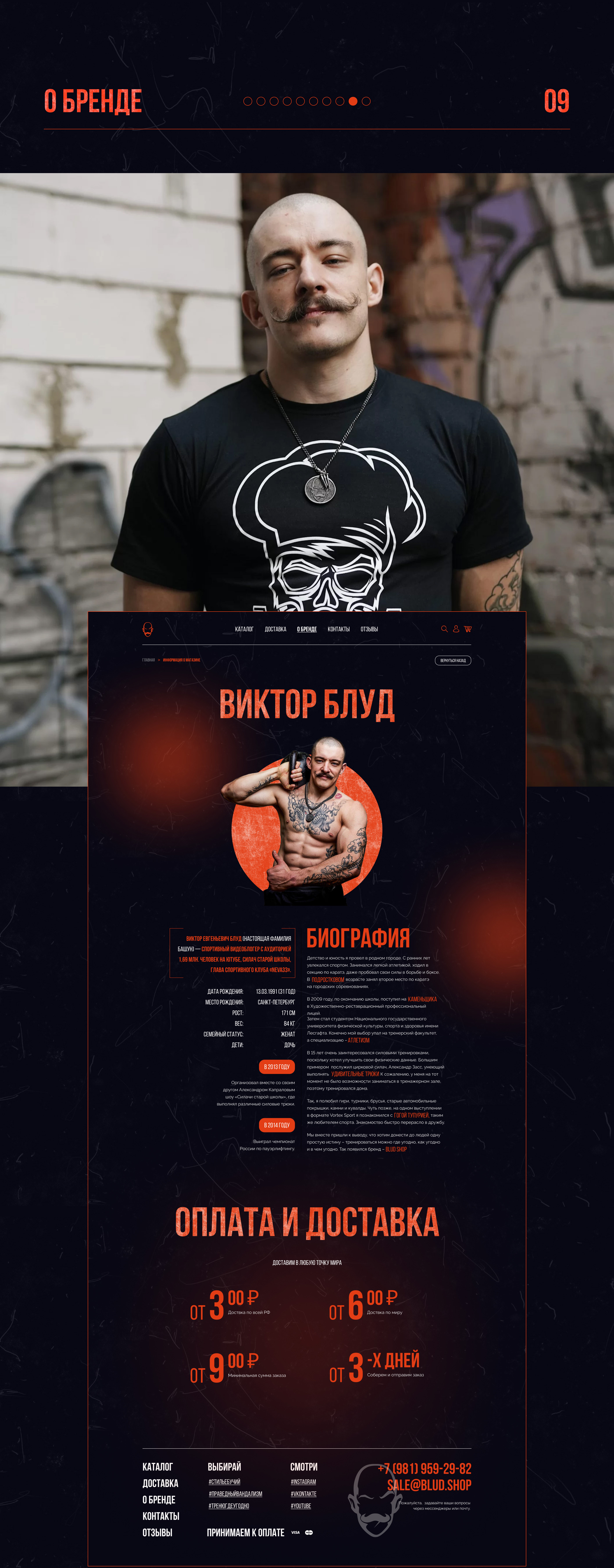 Blud.Shop — Изображение №9 — Интерфейсы на Dprofile