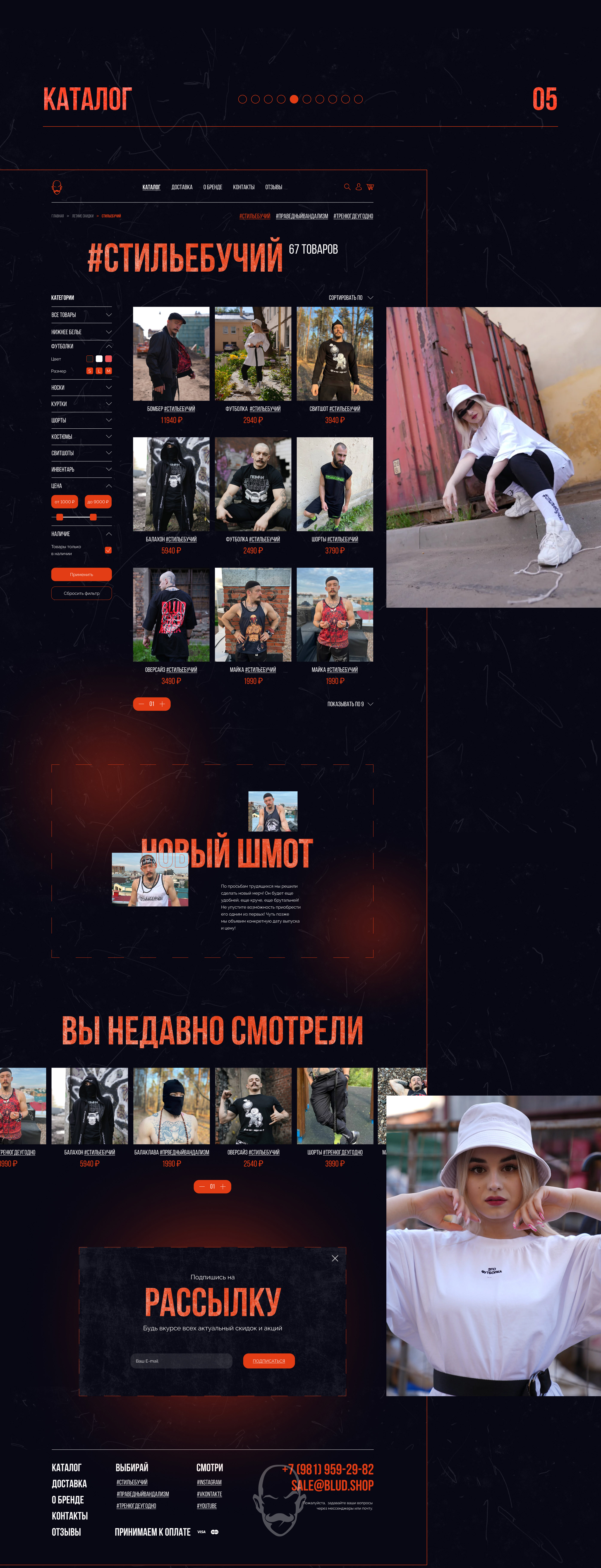 Blud.Shop — Изображение №5 — Интерфейсы на Dprofile