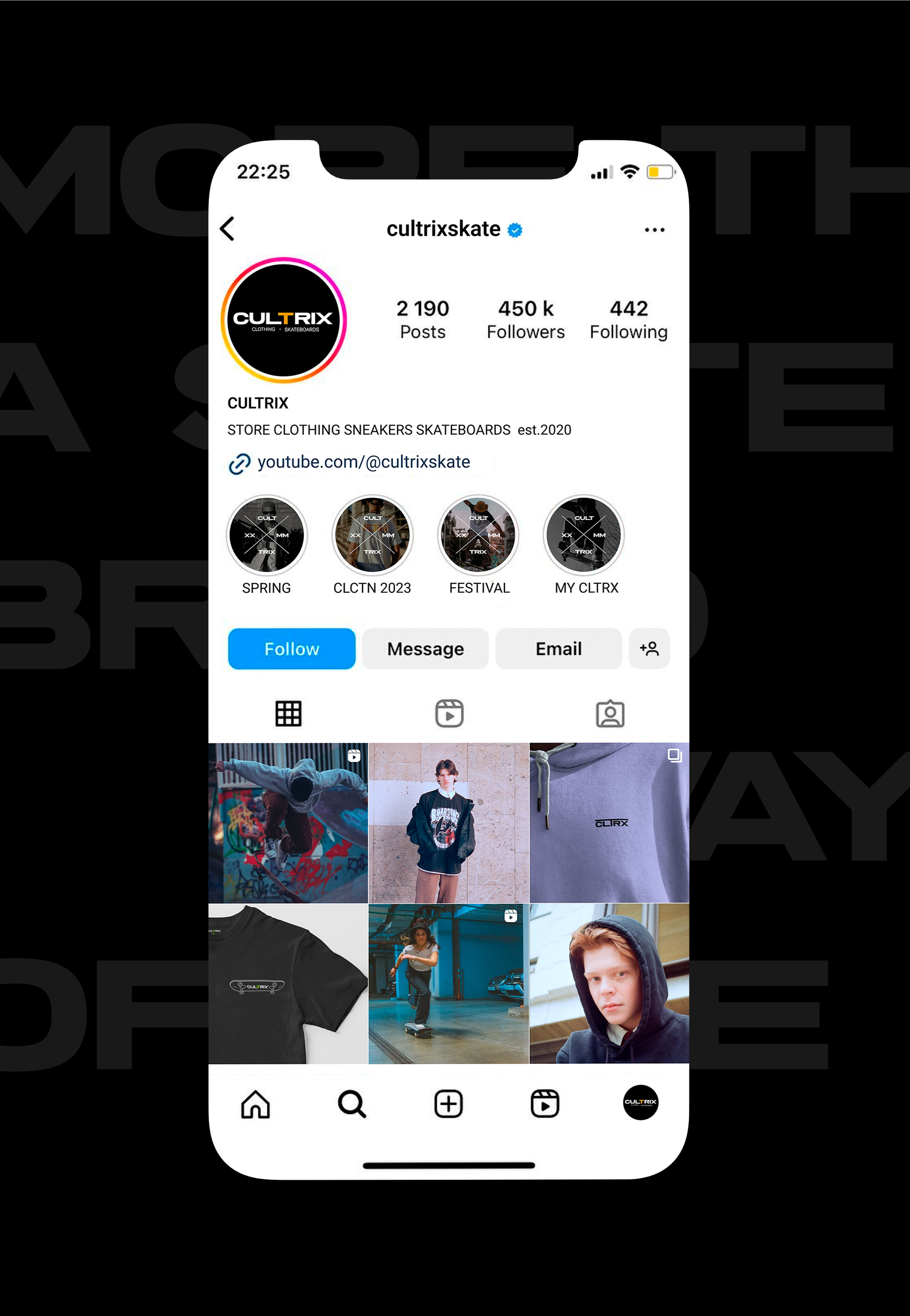 CULTRIX. BRANDING OF CLOTHING x SKATEBOARDS — Изображение №18 — Брендинг, 3D на Dprofile