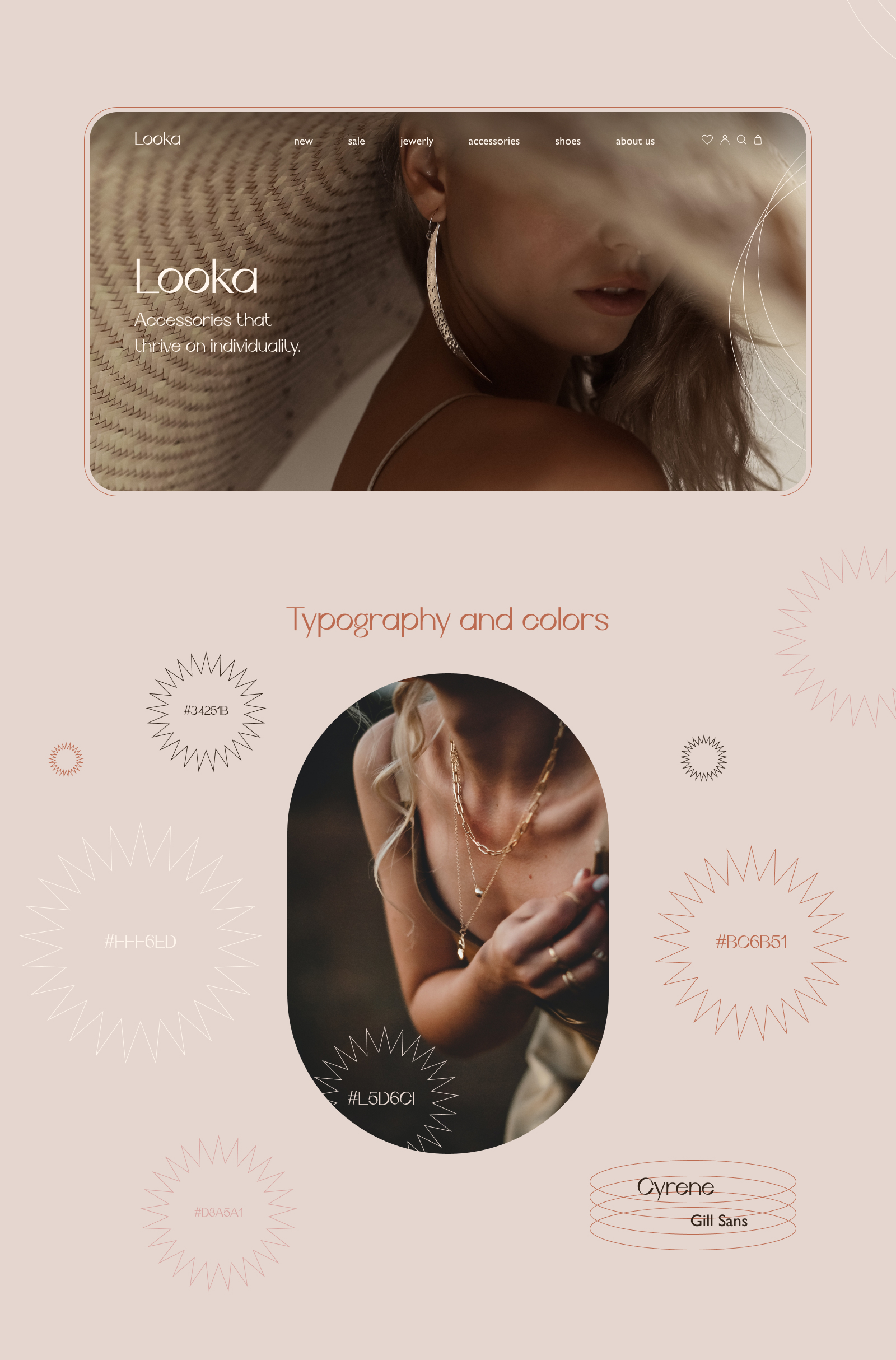 Jewelry online store — Изображение №2 — Интерфейсы, Брендинг на Dprofile