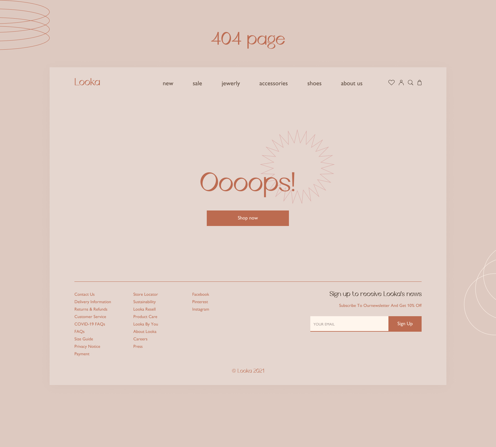 Jewelry online store — Изображение №8 — Интерфейсы, Брендинг на Dprofile