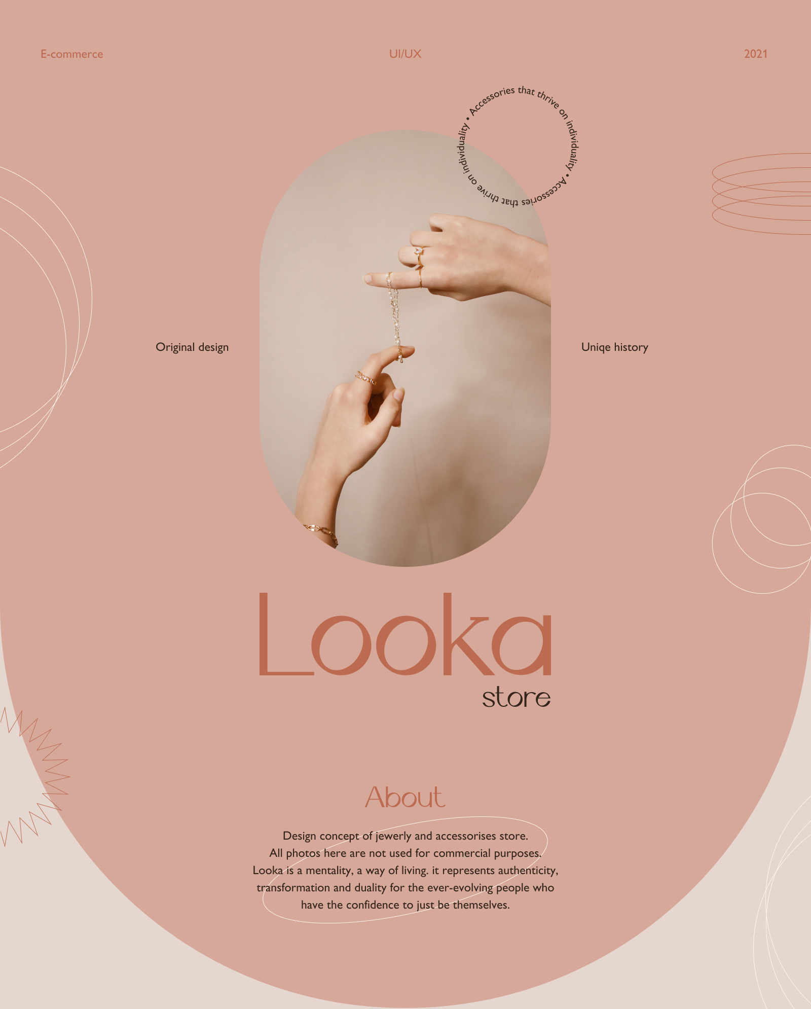 Jewelry online store — Изображение №1 — Интерфейсы, Брендинг на Dprofile