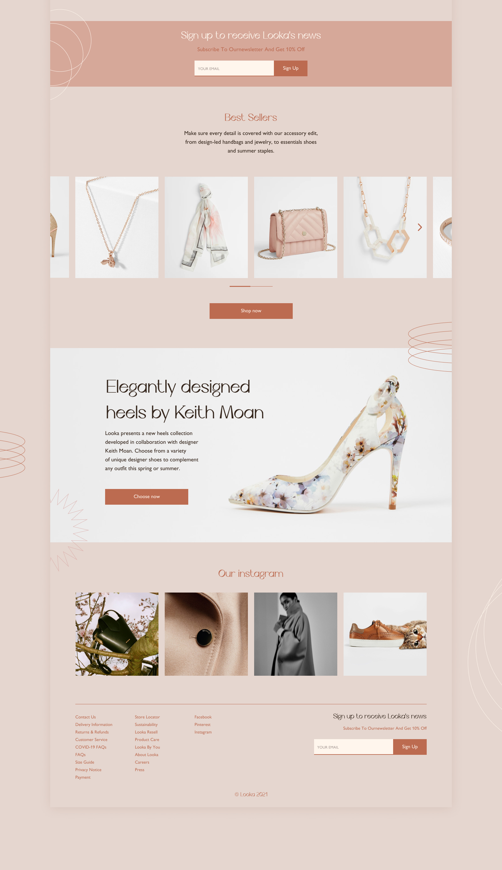 Jewelry online store — Изображение №4 — Интерфейсы, Брендинг на Dprofile