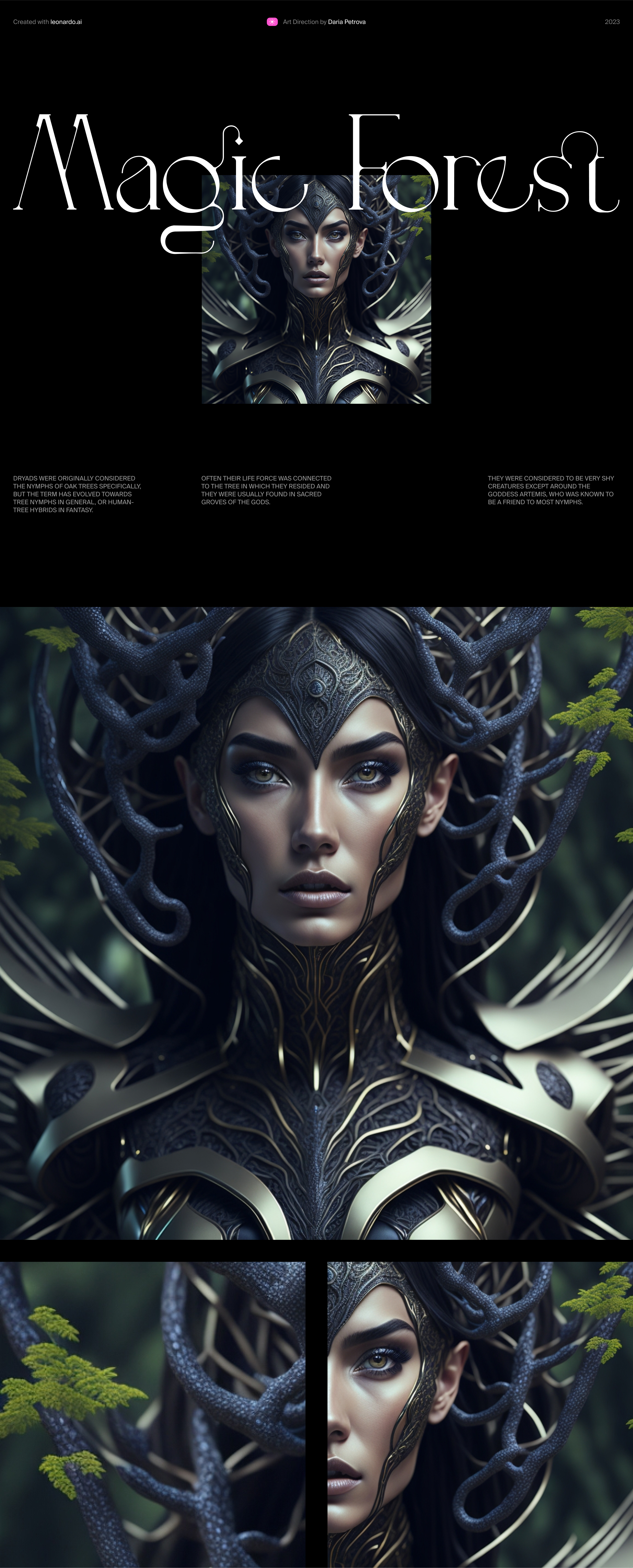 Magic Forest | Ai Generated — Изображение №1 — Иллюстрация, 3D на Dprofile