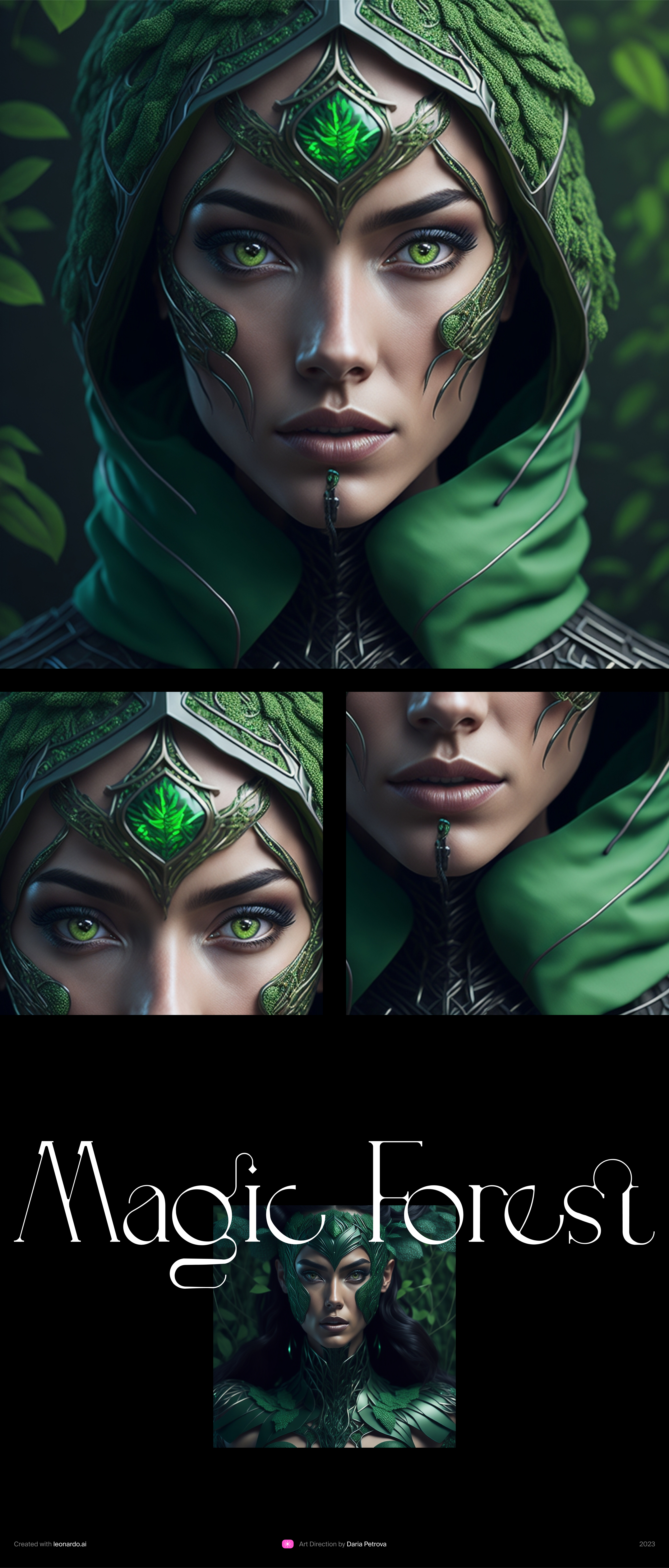 Magic Forest | Ai Generated — Изображение №7 — Иллюстрация, 3D на Dprofile