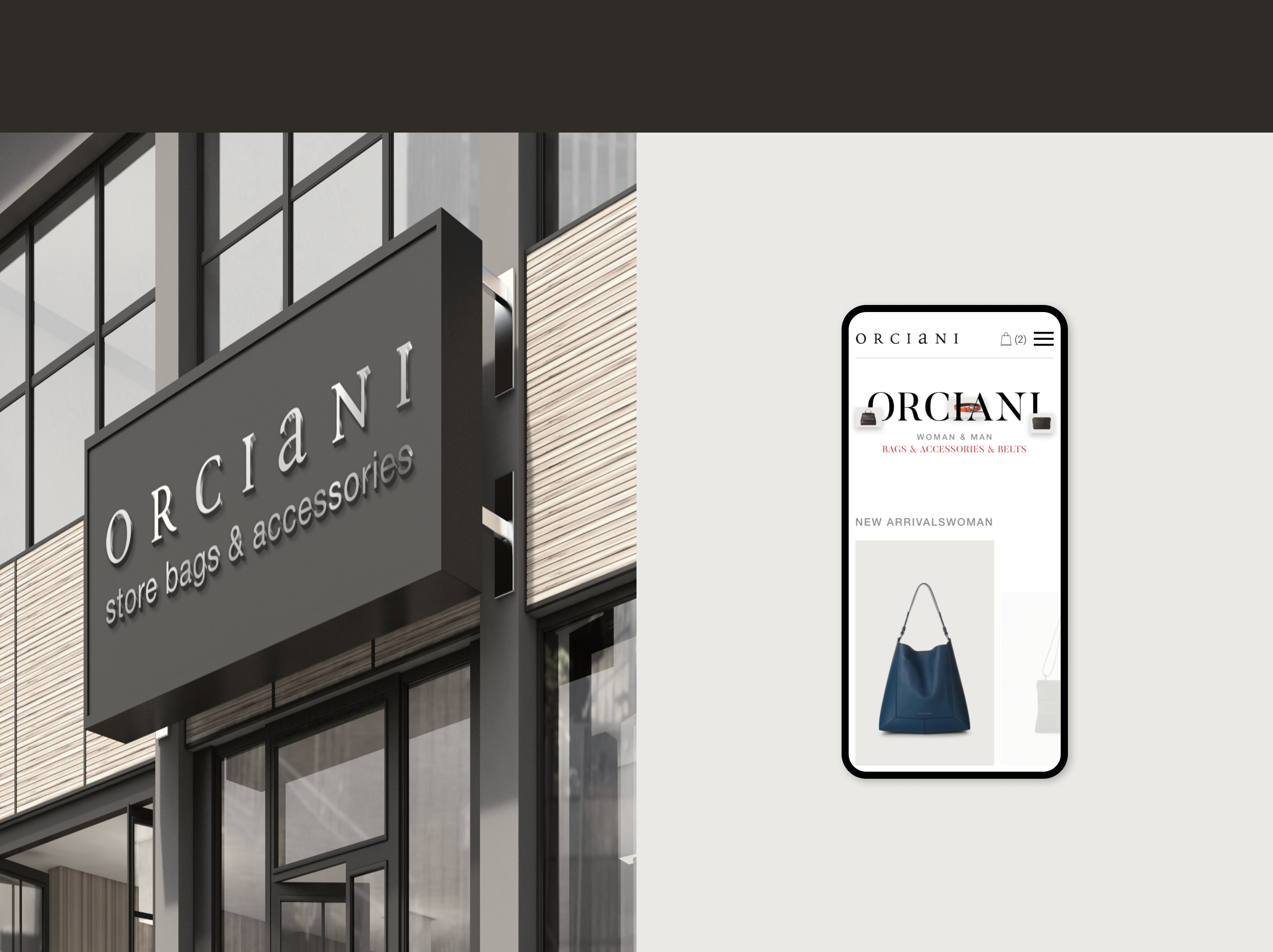 ORCIANI website redesign | e-commerce — Изображение №3 — Интерфейсы на Dprofile
