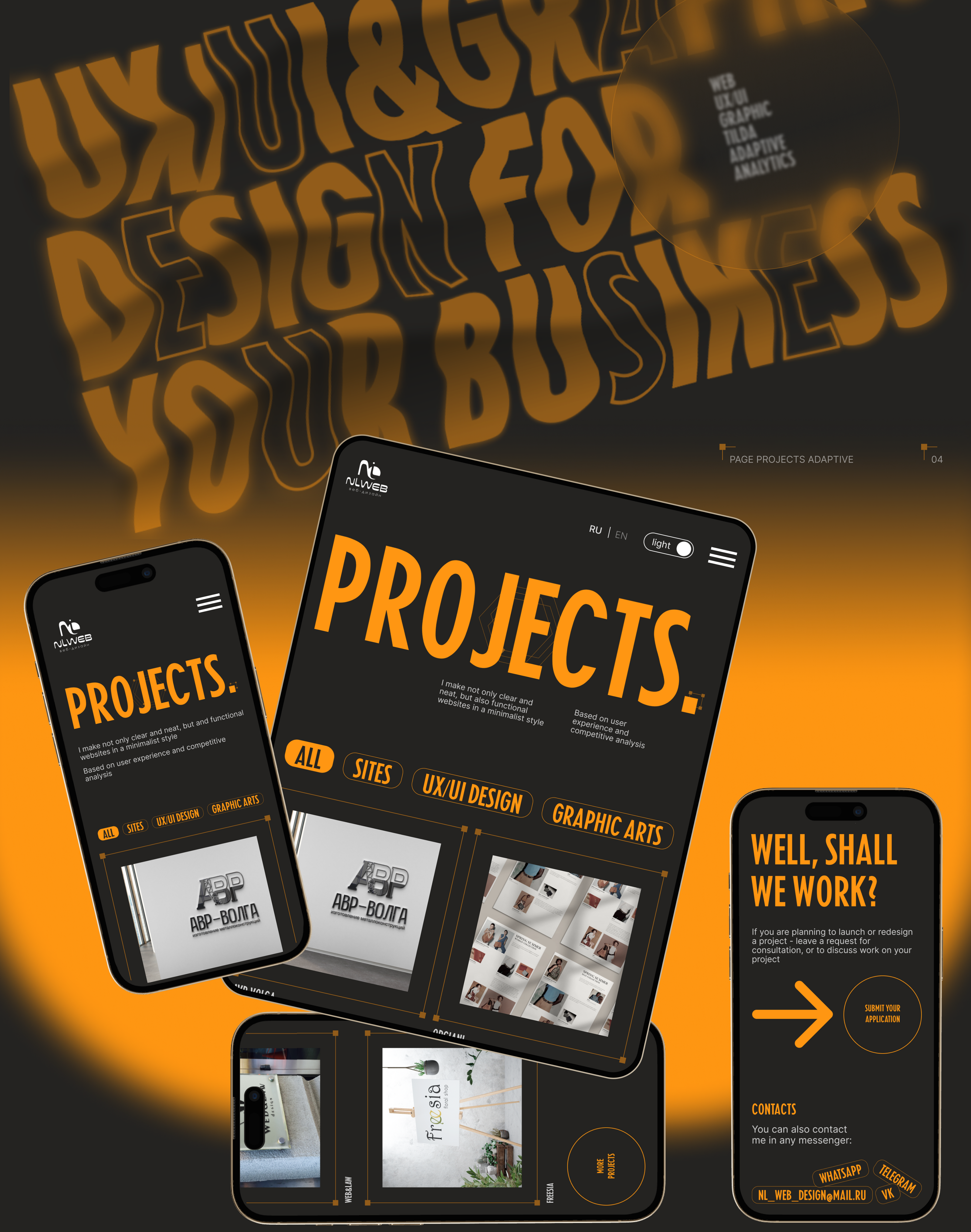 Web designer | portfolio website — Изображение №7 — Интерфейсы на Dprofile