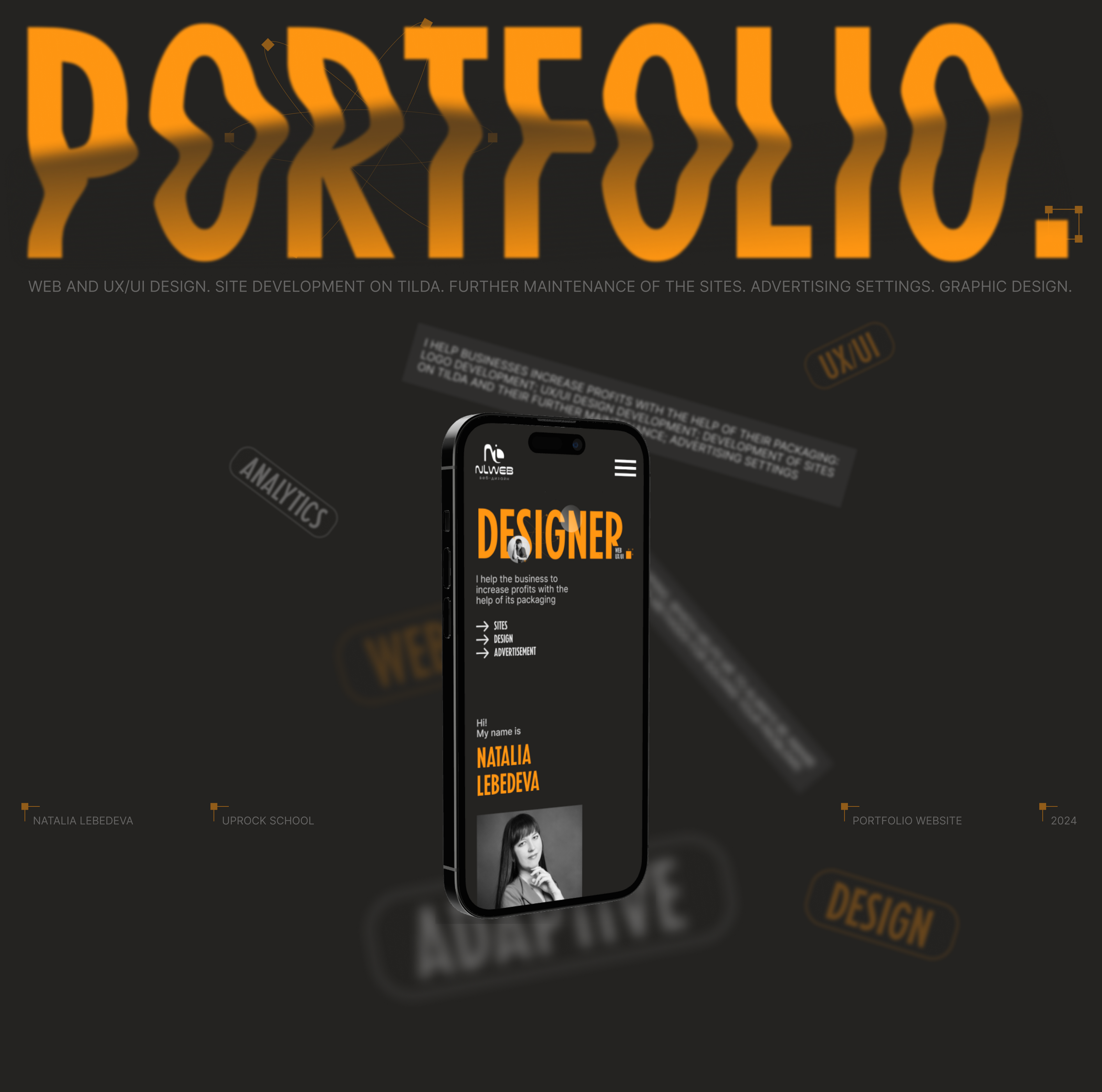 Web designer | portfolio website — Изображение №1 — Интерфейсы на Dprofile