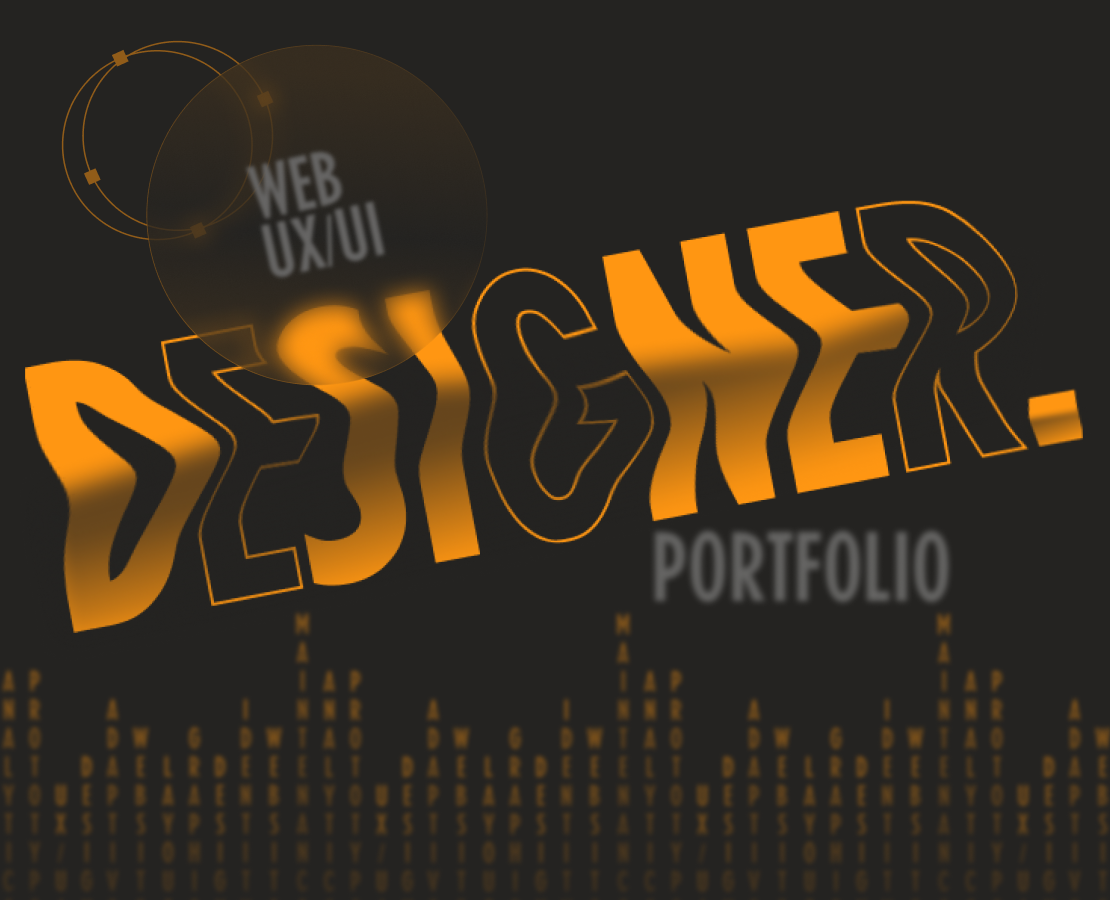 Web designer | portfolio website — Интерфейсы на Dprofile