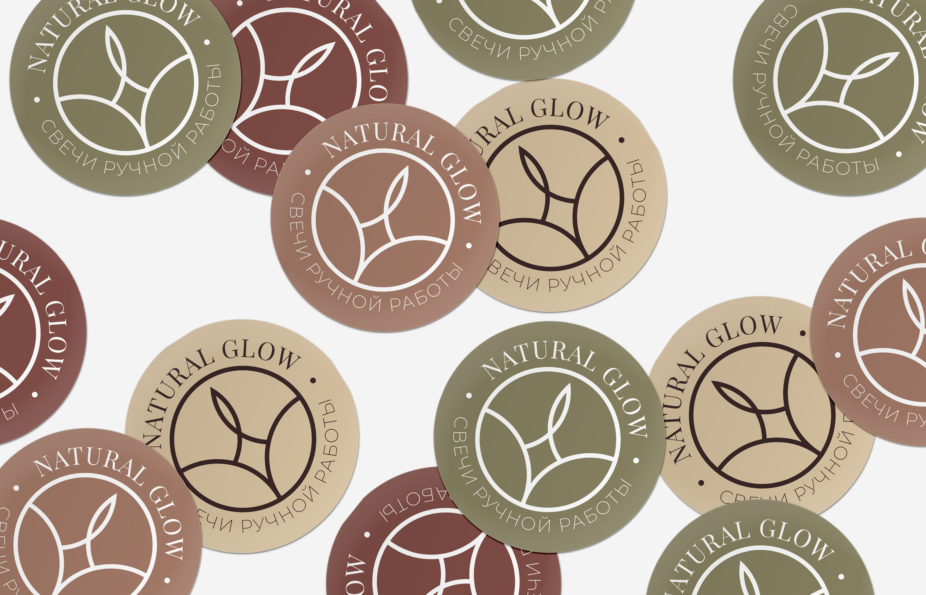 Natural Glow / Фирменный стиль /Logo Branding Candle — Изображение №11 — Брендинг, Графика на Dprofile