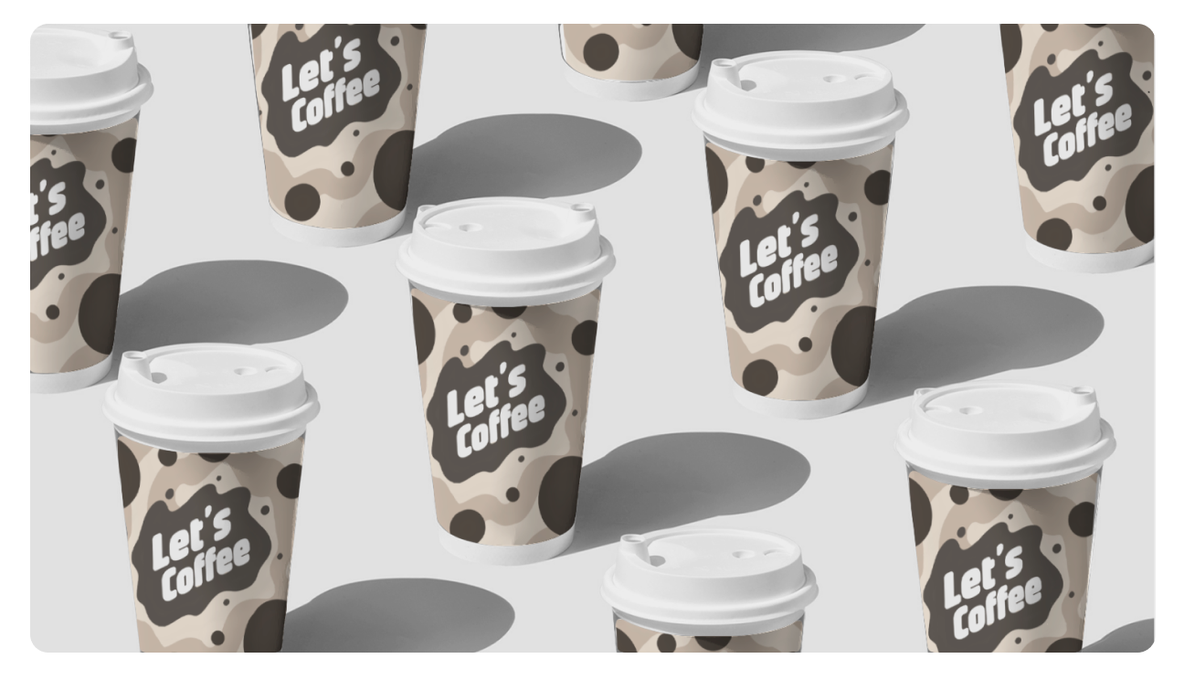 "Let's Coffee" Branding Concept — Изображение №1 — Брендинг, Графика на Dprofile