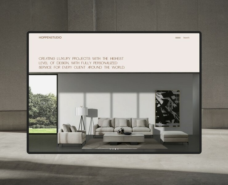 HOPPENSTUDIO — Интерфейсы на Dprofile