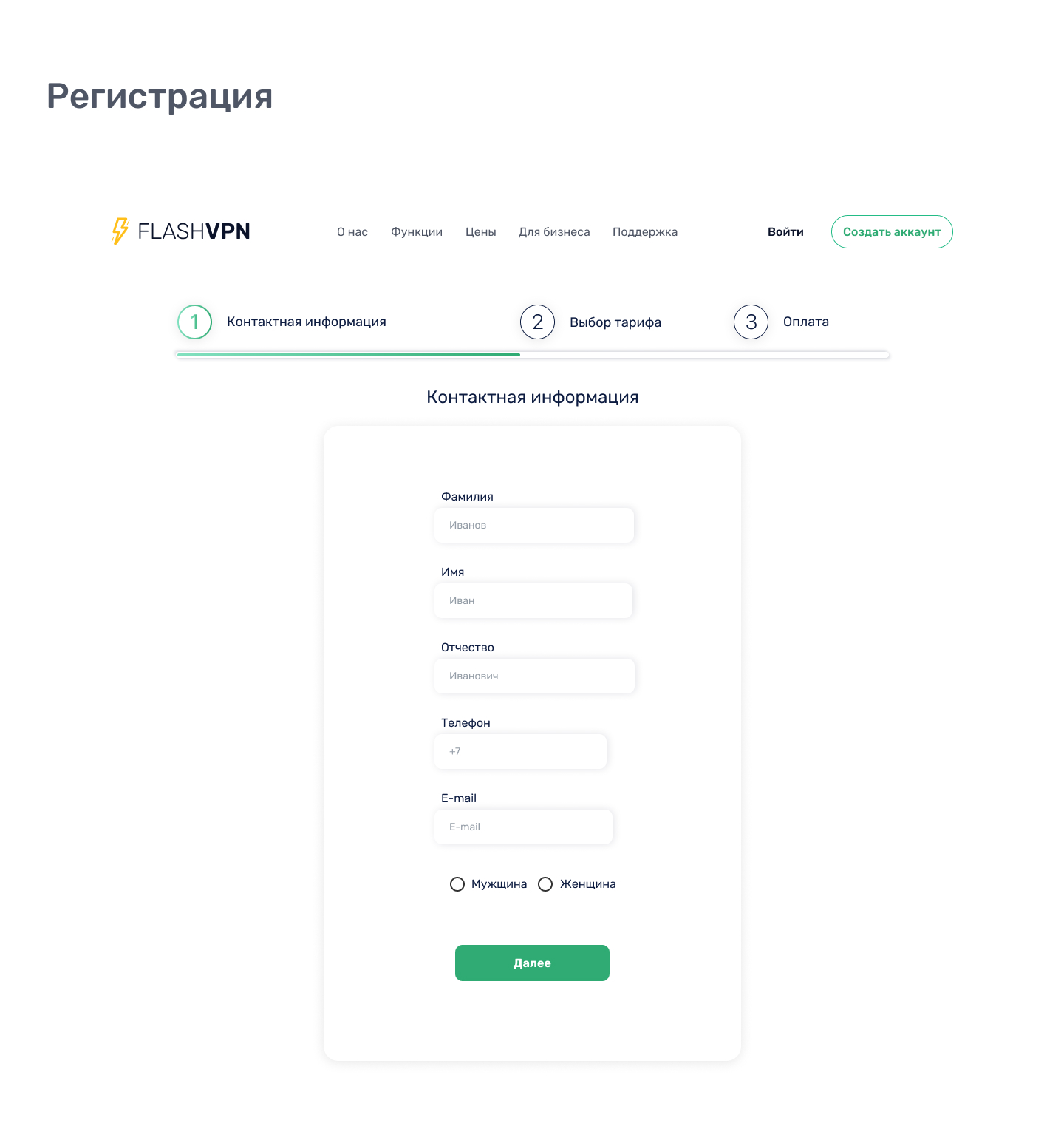 FlashVPN | Mobile app | UX/UI Design — Изображение №8 — Интерфейсы на Dprofile