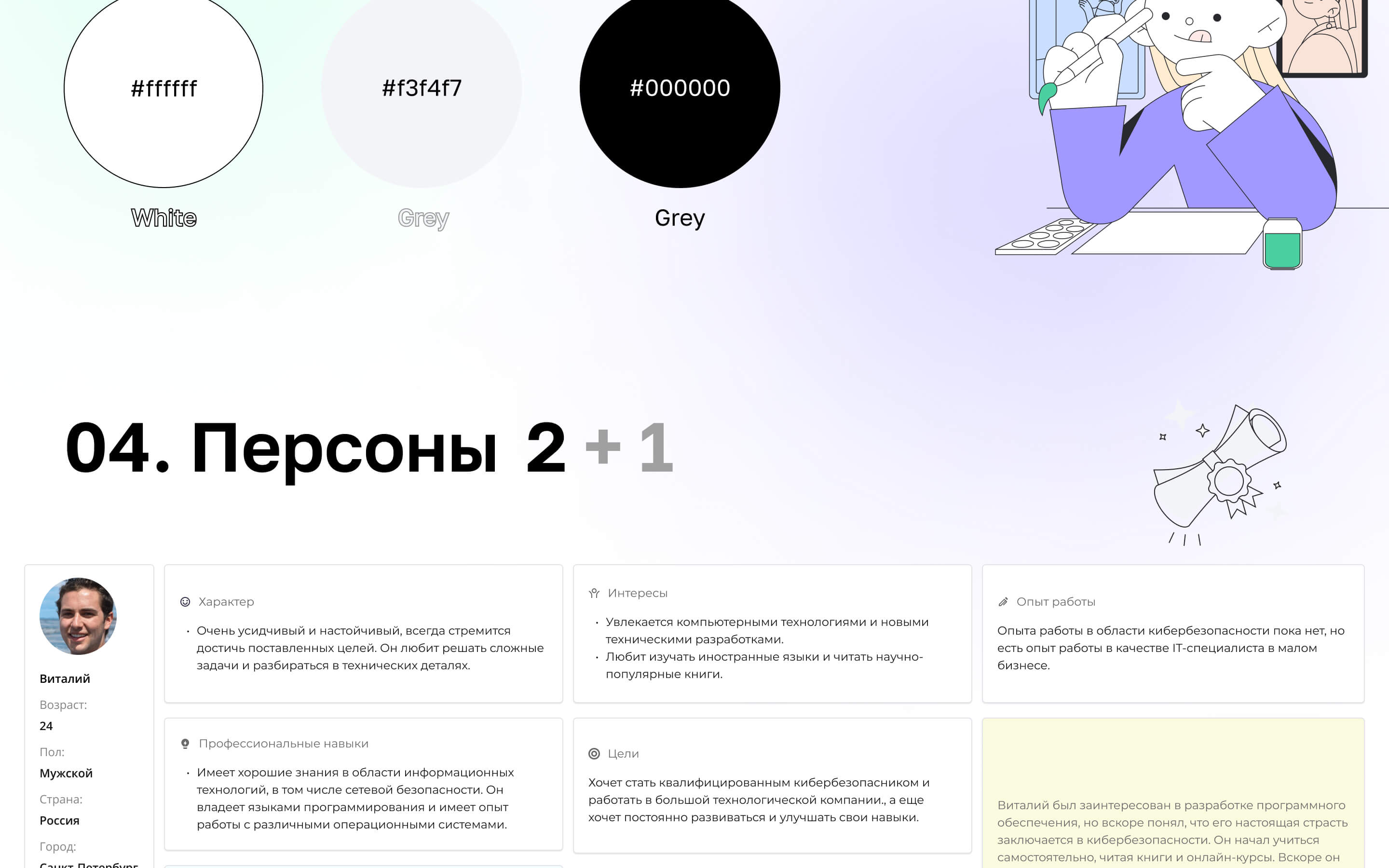 Нетология, поиск вакансий для студентов, UX/UI Design — Изображение №4 — Интерфейсы на Dprofile
