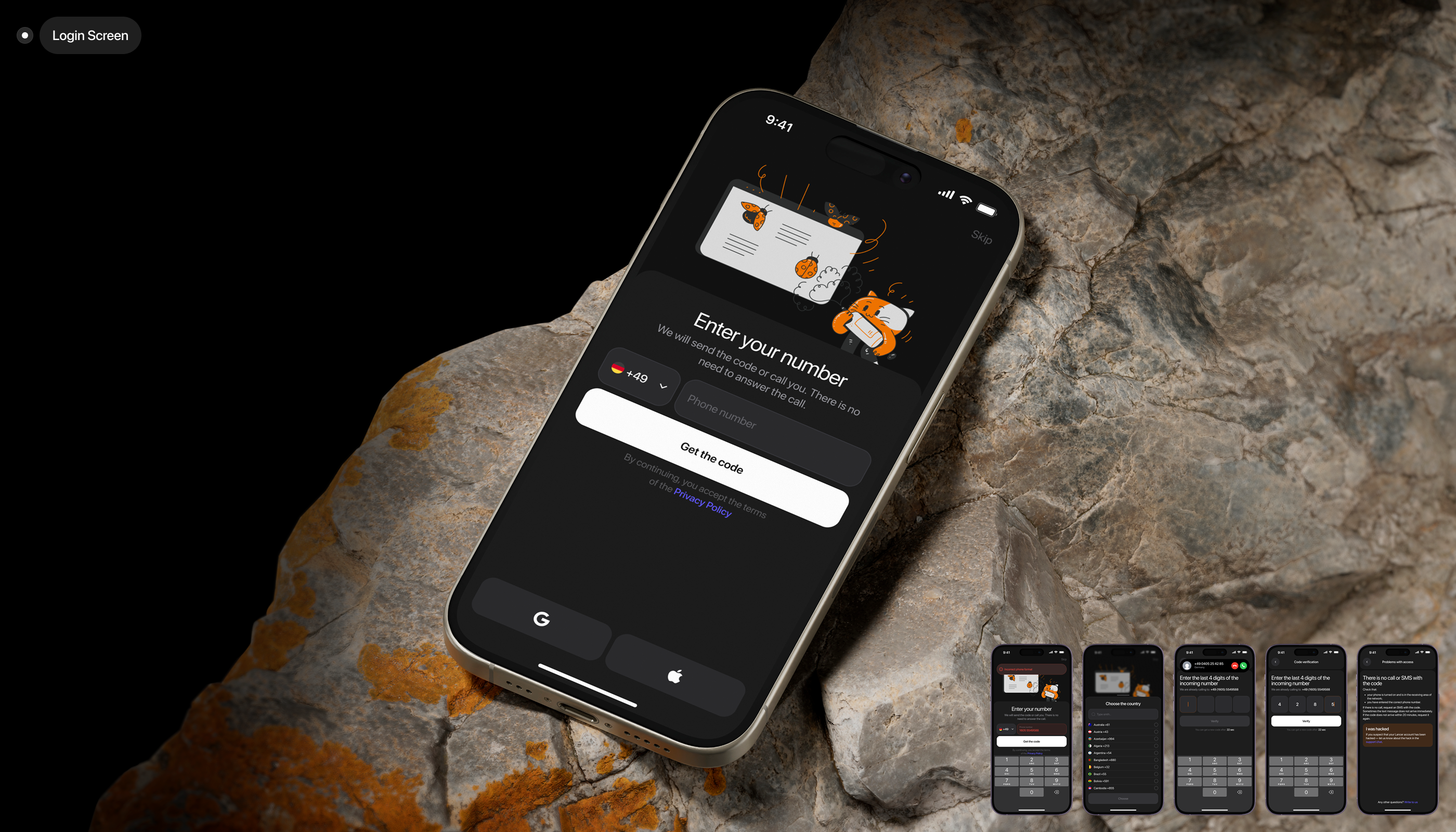 LANCER | Mobile App — Изображение №8 — Интерфейсы на Dprofile