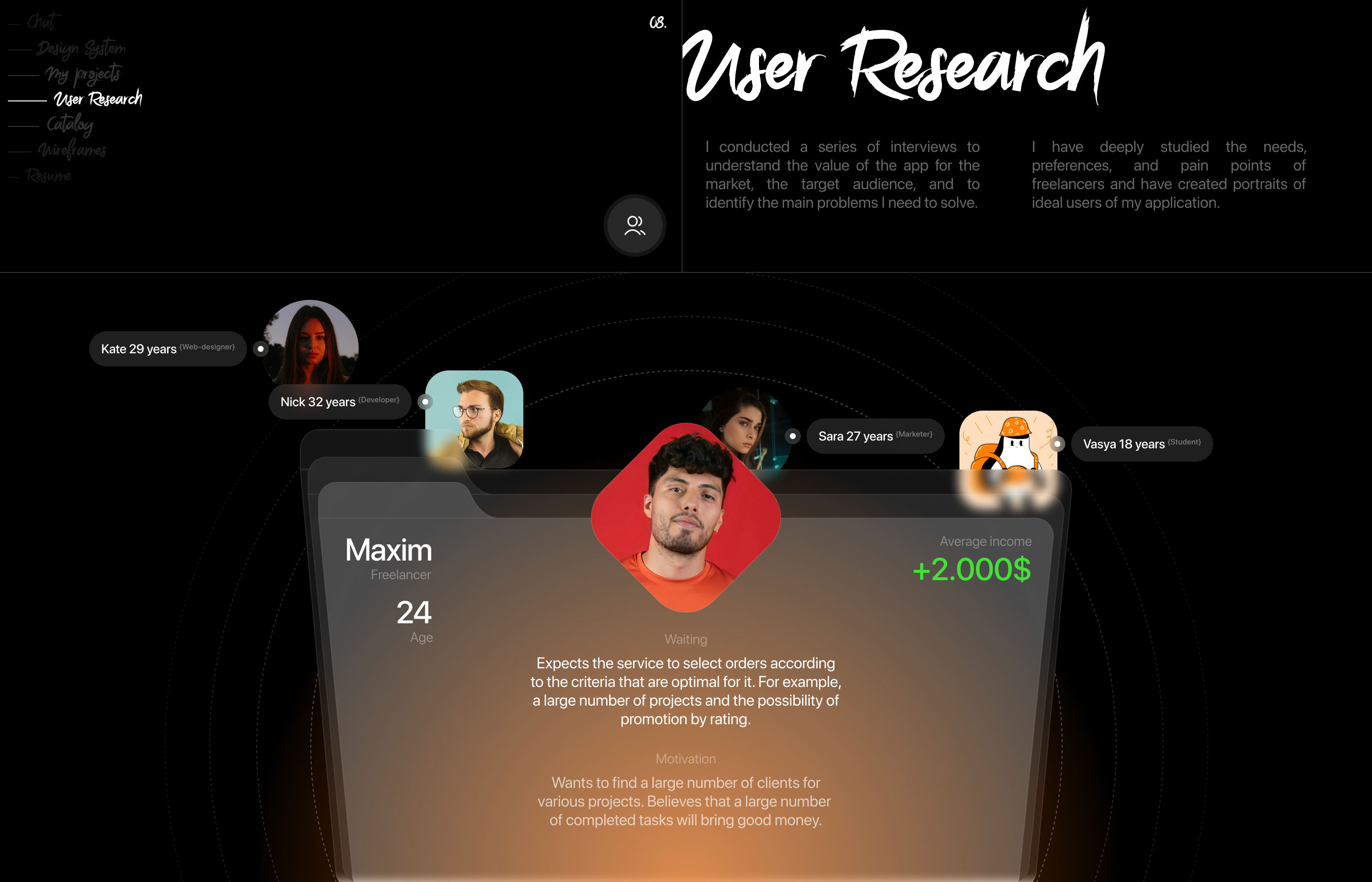 LANCER | Mobile App — Изображение №13 — Интерфейсы на Dprofile