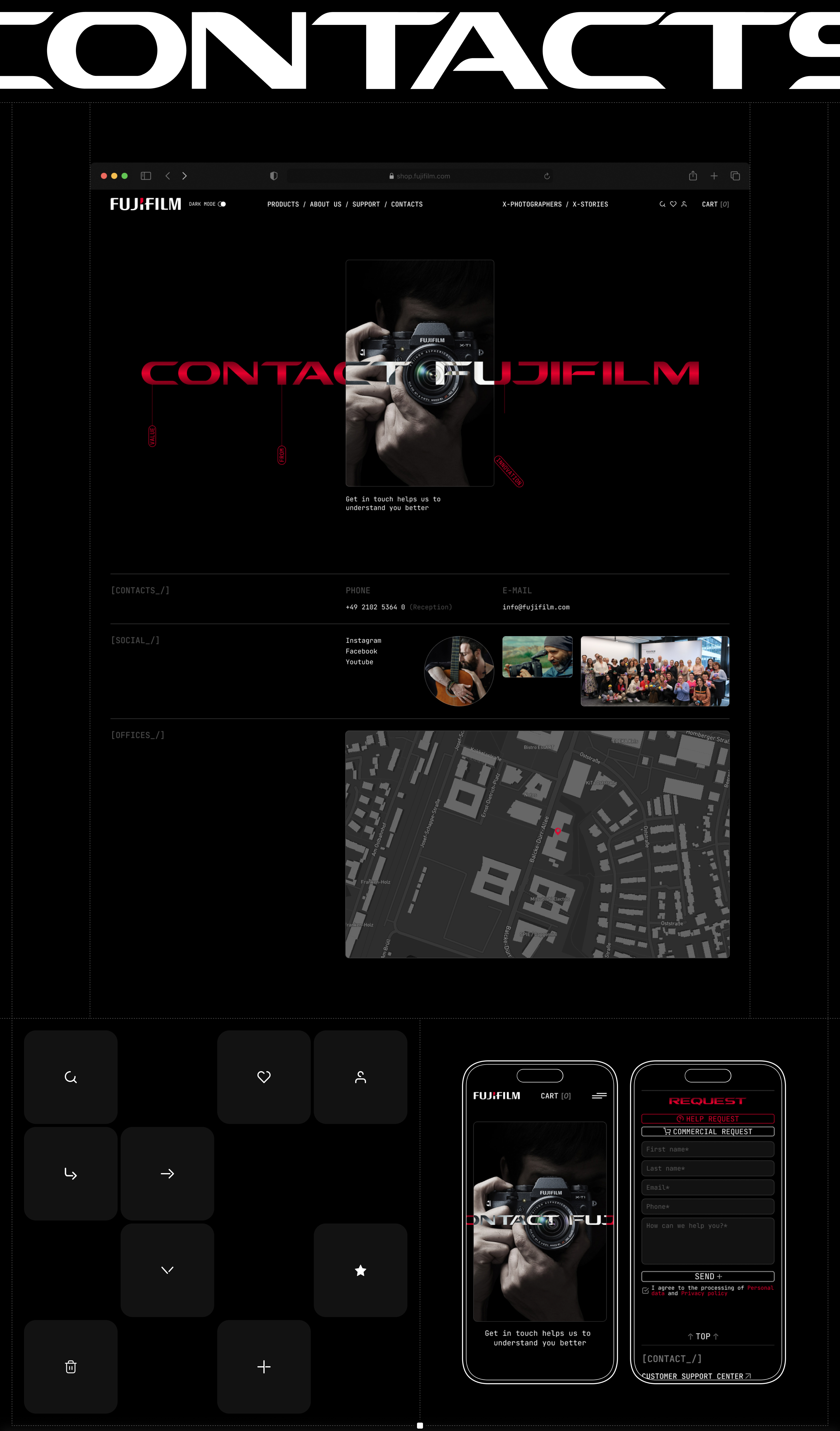 FUJIFILM® | E-commerce — Изображение №13 — Интерфейсы, Анимация на Dprofile