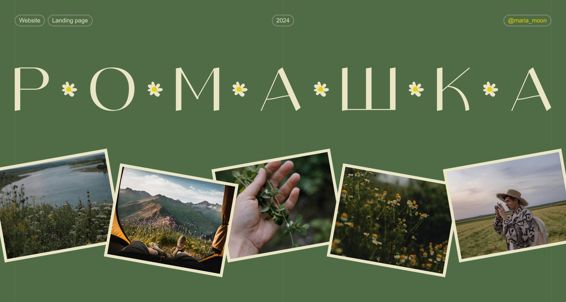 Ромашка - фестиваль сбора трав — Изображение №1 — Интерфейсы, Анимация на Dprofile