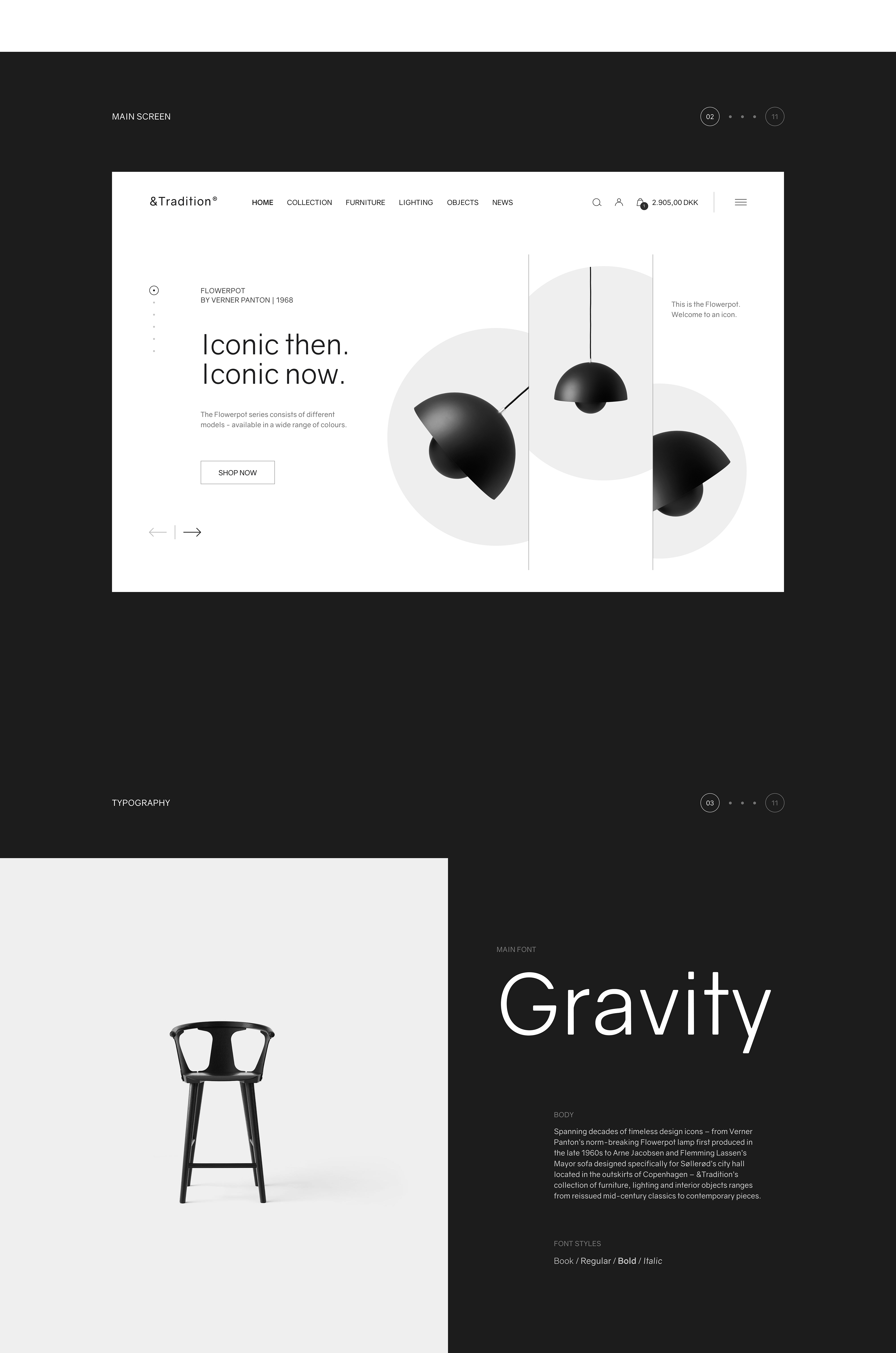 Redesign concept Tradition — Изображение №3 — Интерфейсы на Dprofile