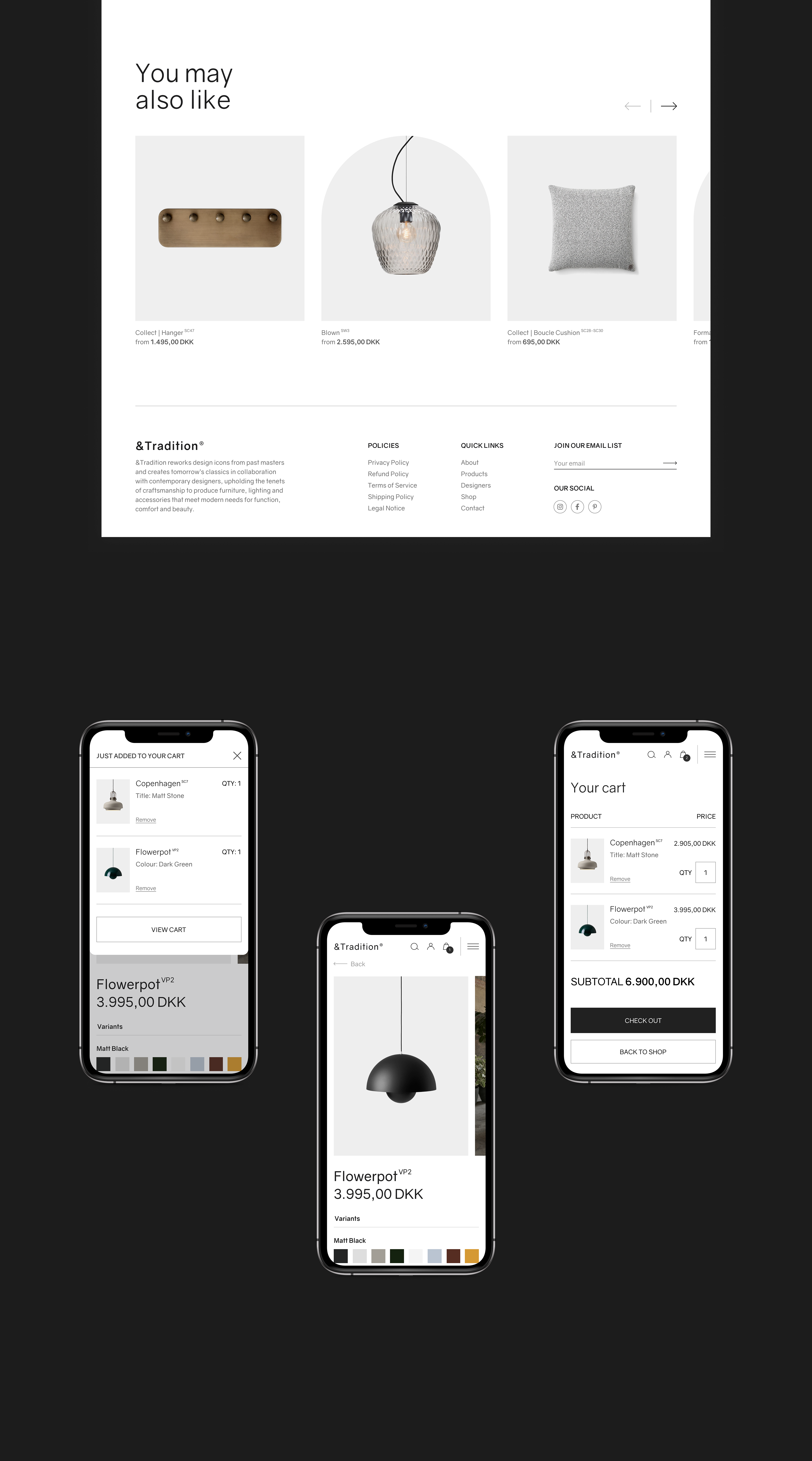 Redesign concept Tradition — Изображение №11 — Интерфейсы на Dprofile