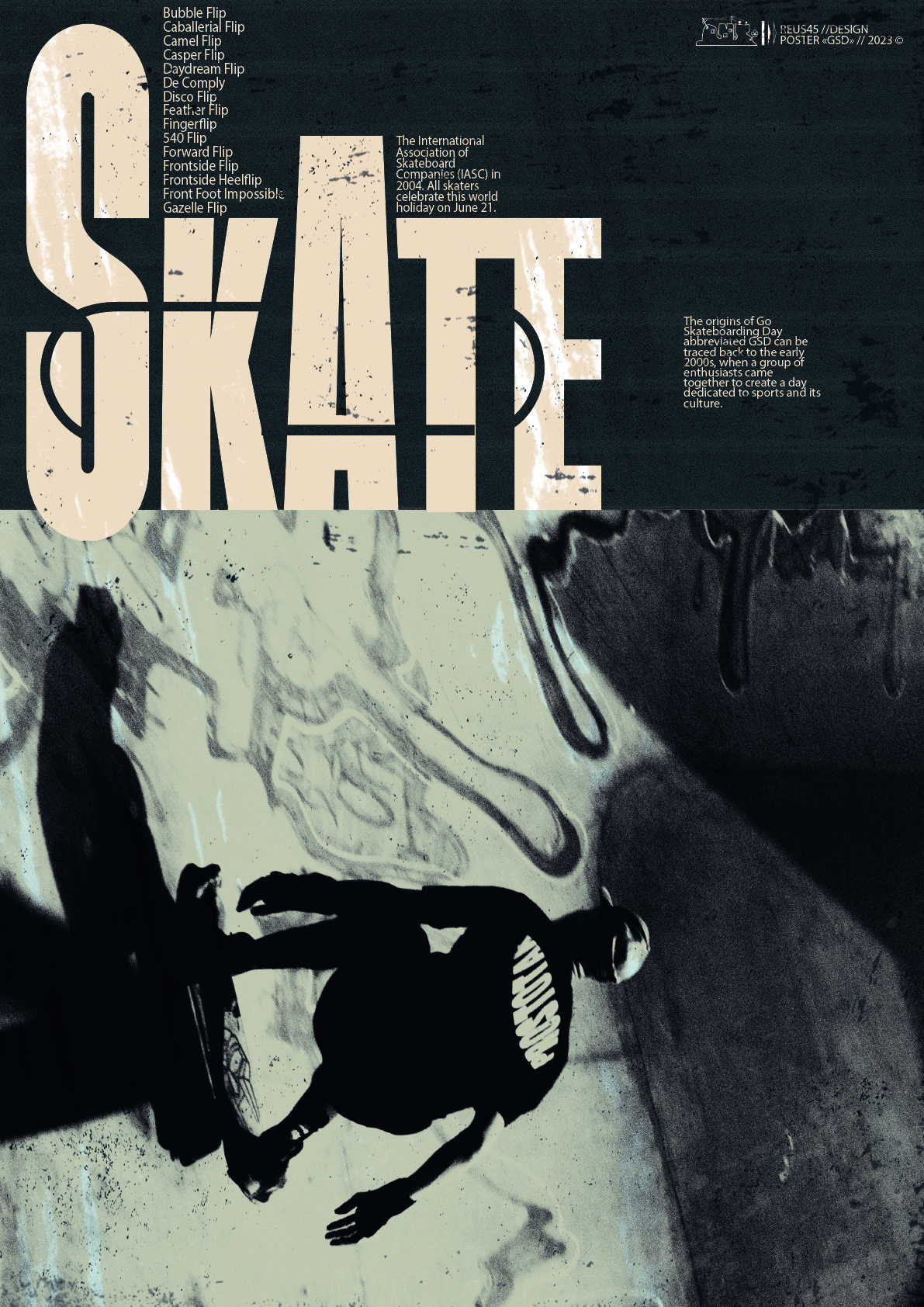 Skate poster — Изображение №1 — Графика на Dprofile