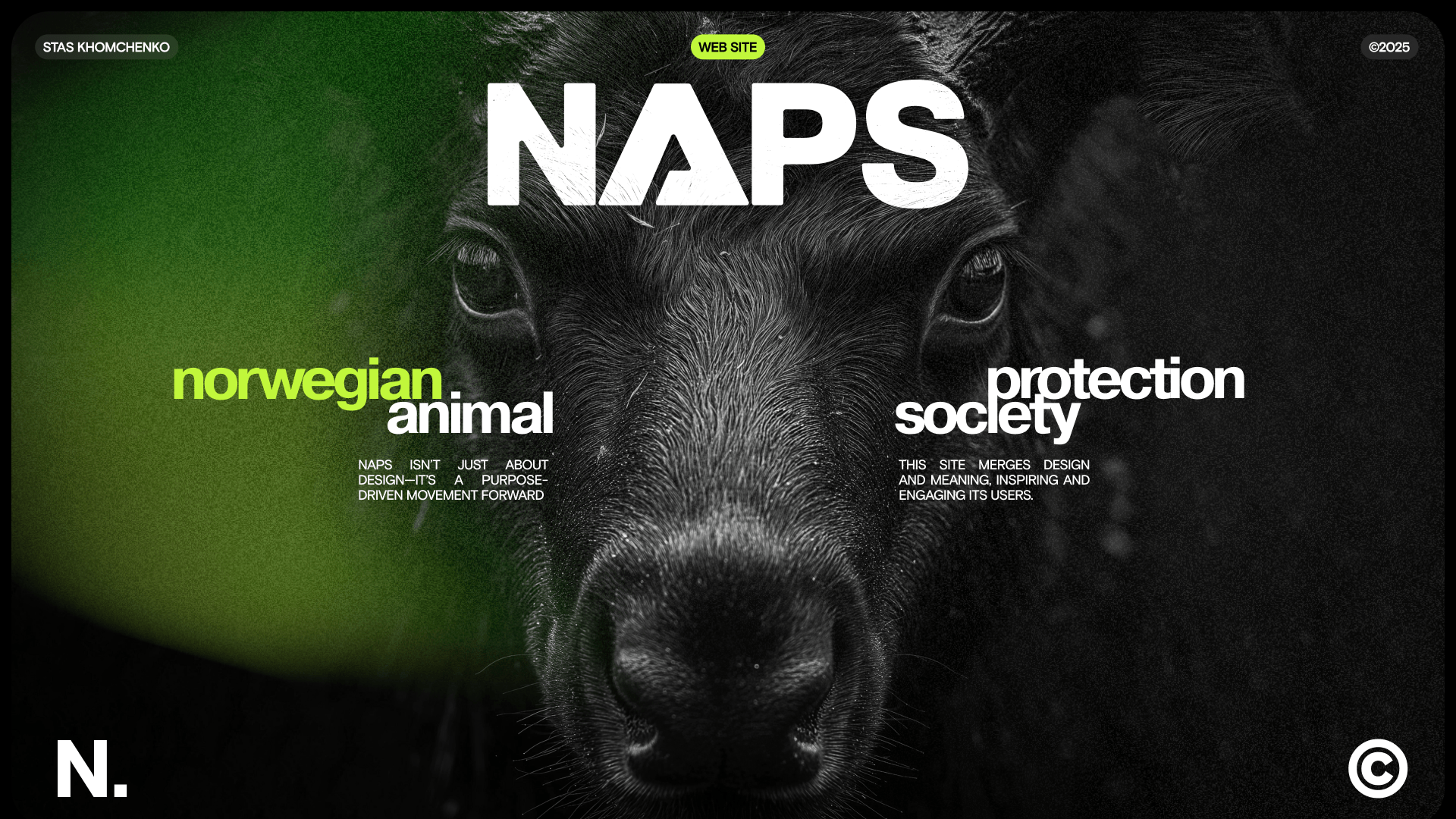 NAPS — сайт для Норвежской ассоциации защиты животных — Изображение №1 — Интерфейсы на Dprofile