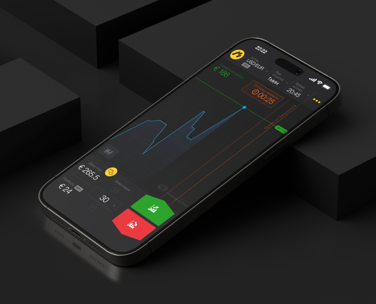 Binary Option UI/UX and Logo на Dprofile