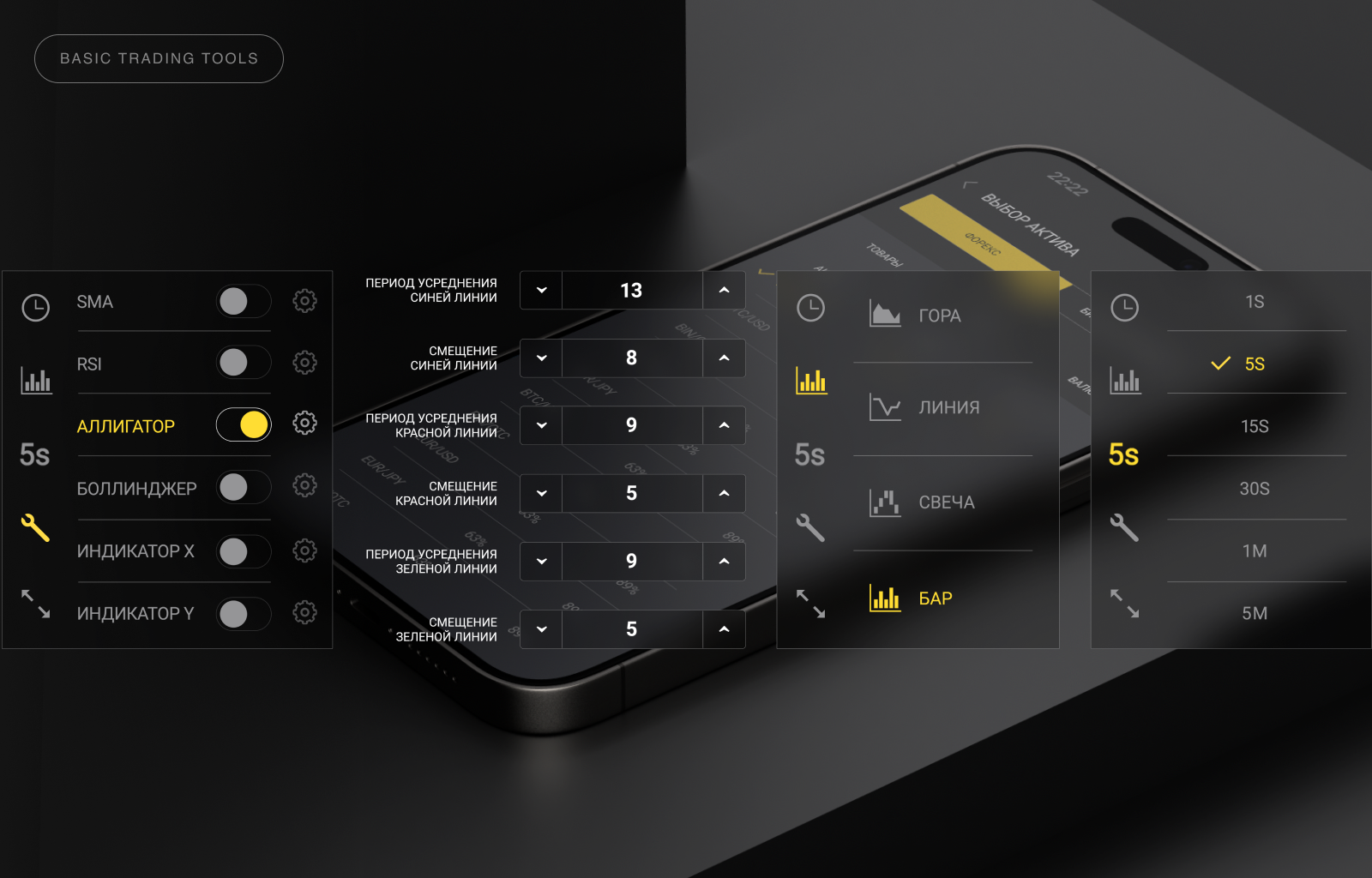 Binary Option UI/UX and Logo — Изображение №8 — Интерфейсы на Dprofile