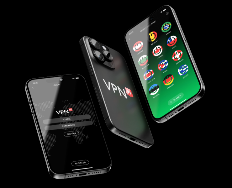 VPN Service UI/UX & Logo на Dprofile