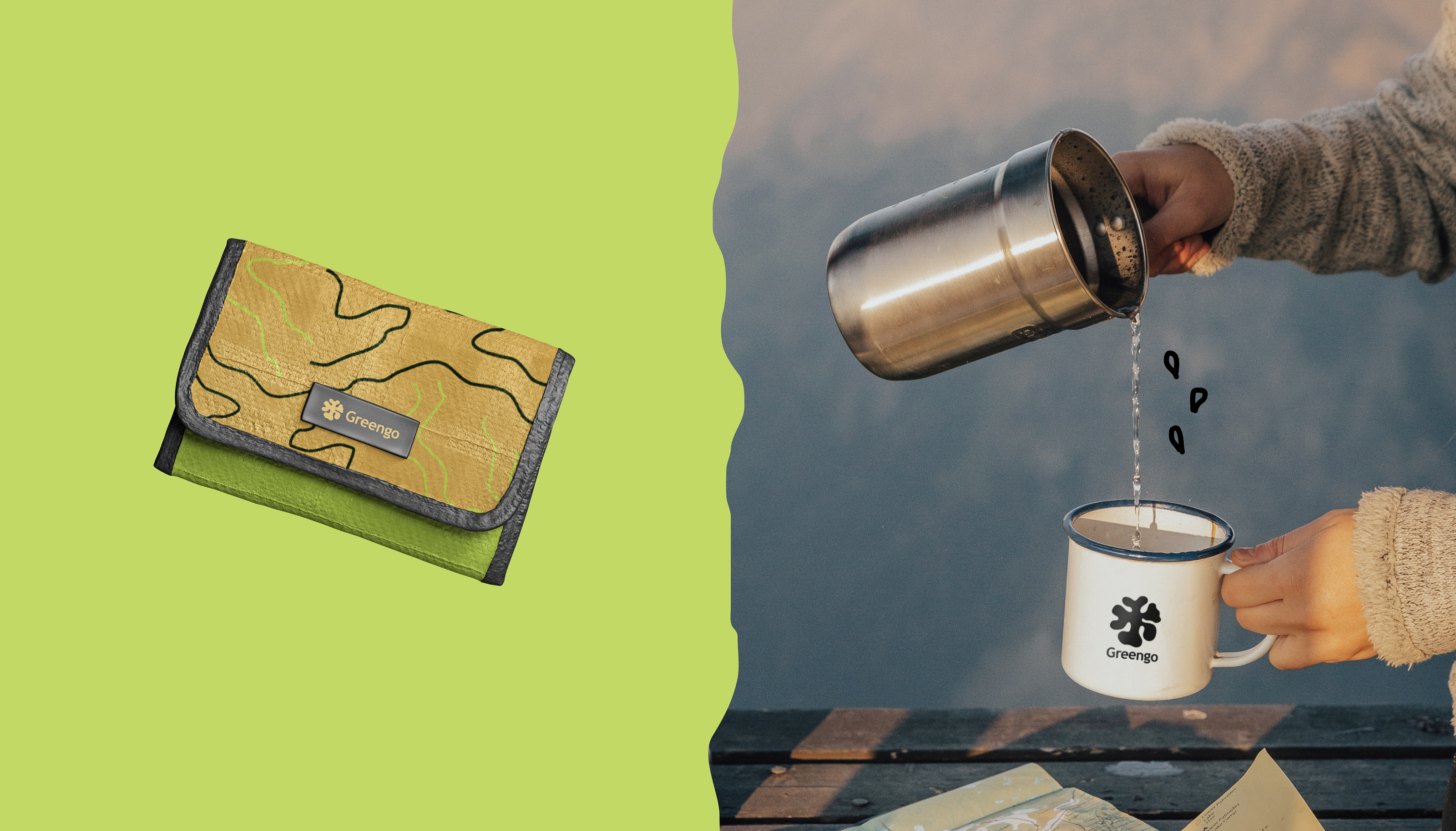 Greengo — аксессуары для туризма — Изображение №6 — Брендинг, Иллюстрация на Dprofile