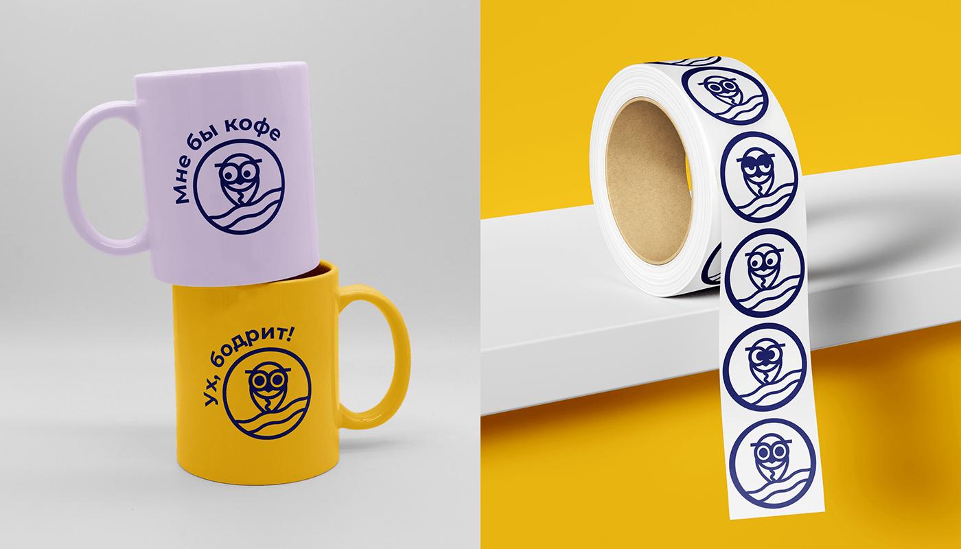 Coffee Owl — франшиза кофеен — Изображение №11 — Брендинг, Графика на Dprofile